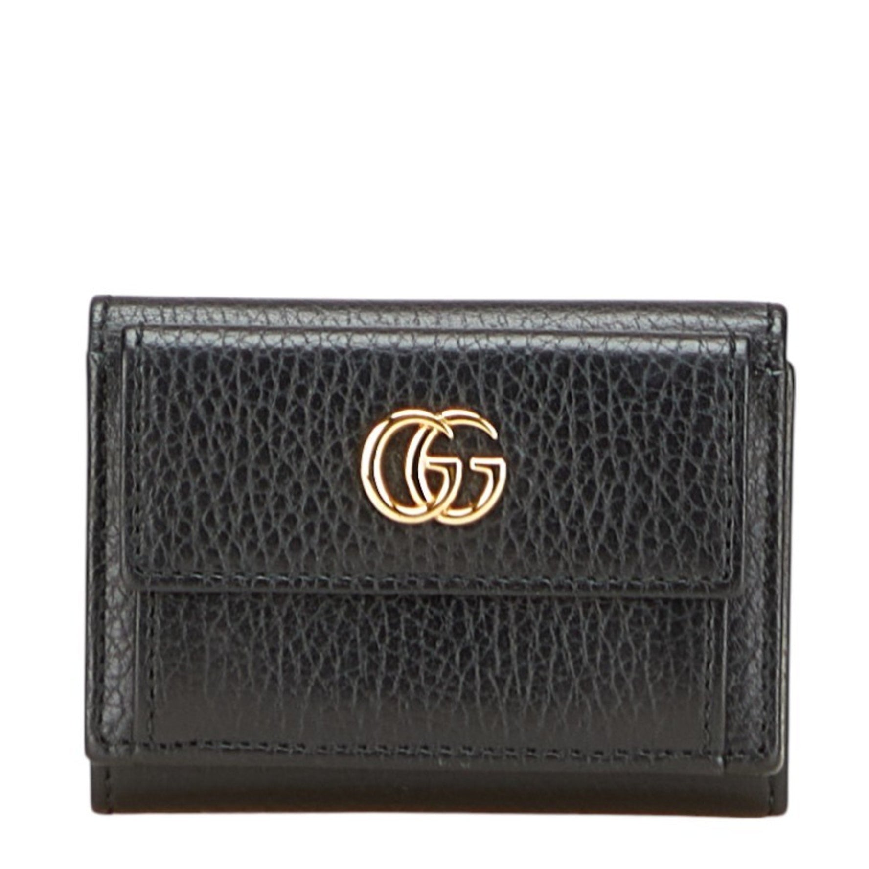 Gucci GG Marmont Mini Bifold Wallet Leather