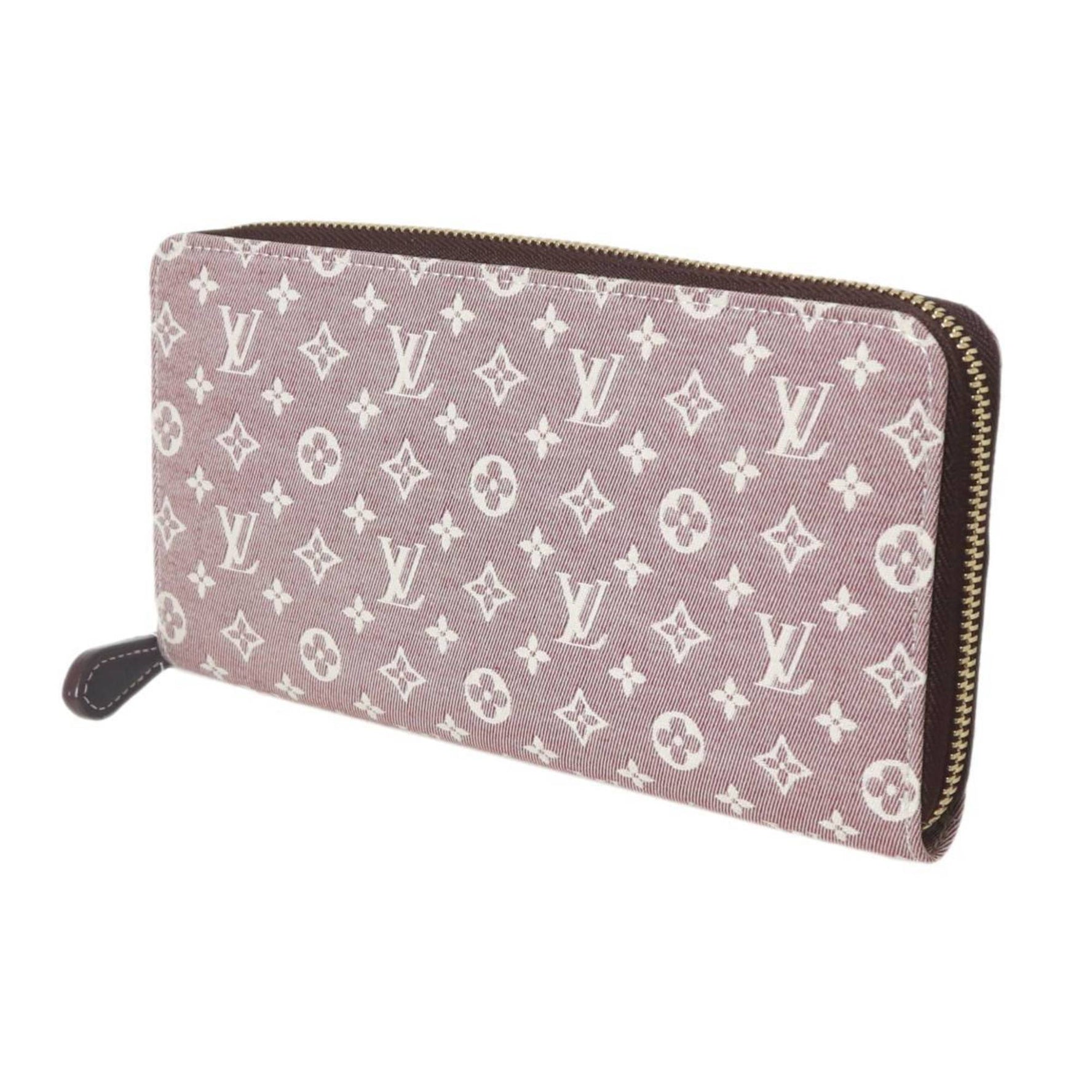 Louis Vuitton Zippy Wallet, Long Round Zip, Monogram Idylle