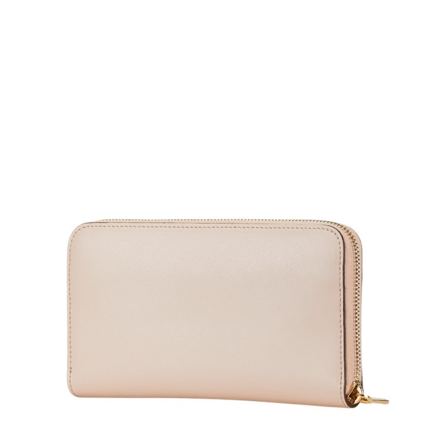 Fendi F's Round Long Wallet Leather