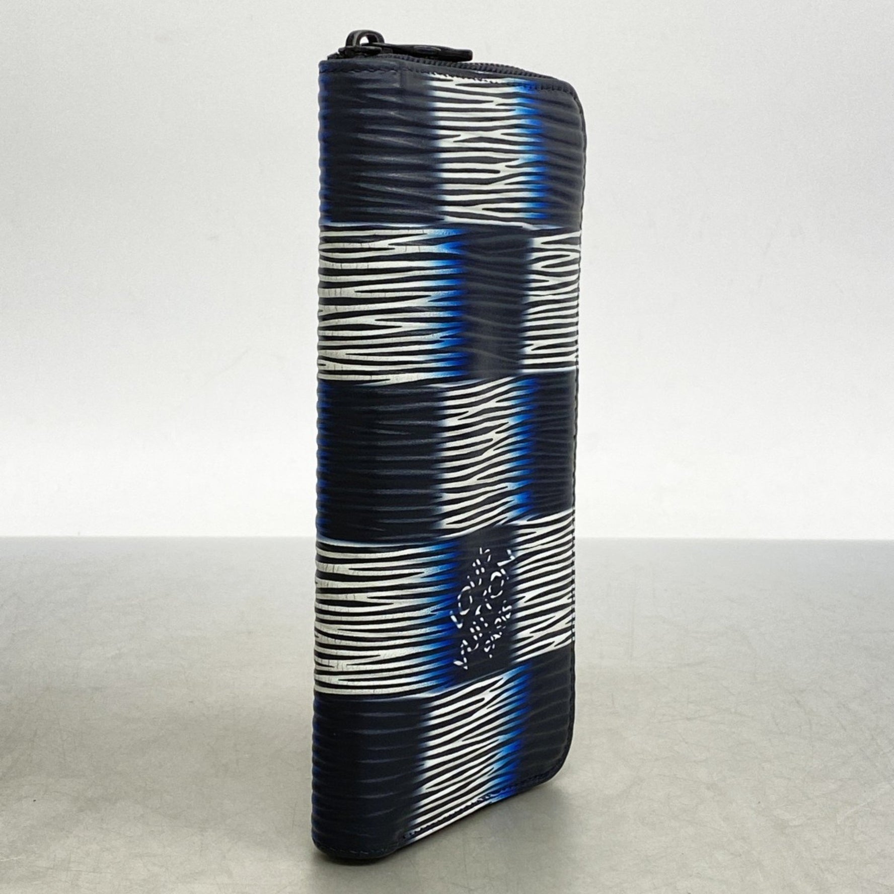 Louis Vuitton Damier Rush Epi Zippy Wallet Vertical Black Men's P1150404