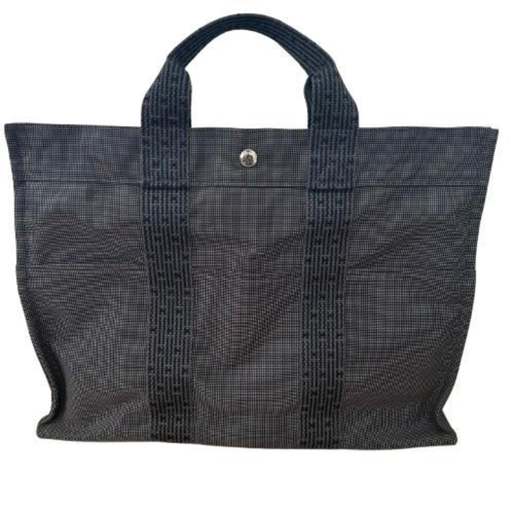 HERMES Hermes Air Line MM Tote Bag Grey