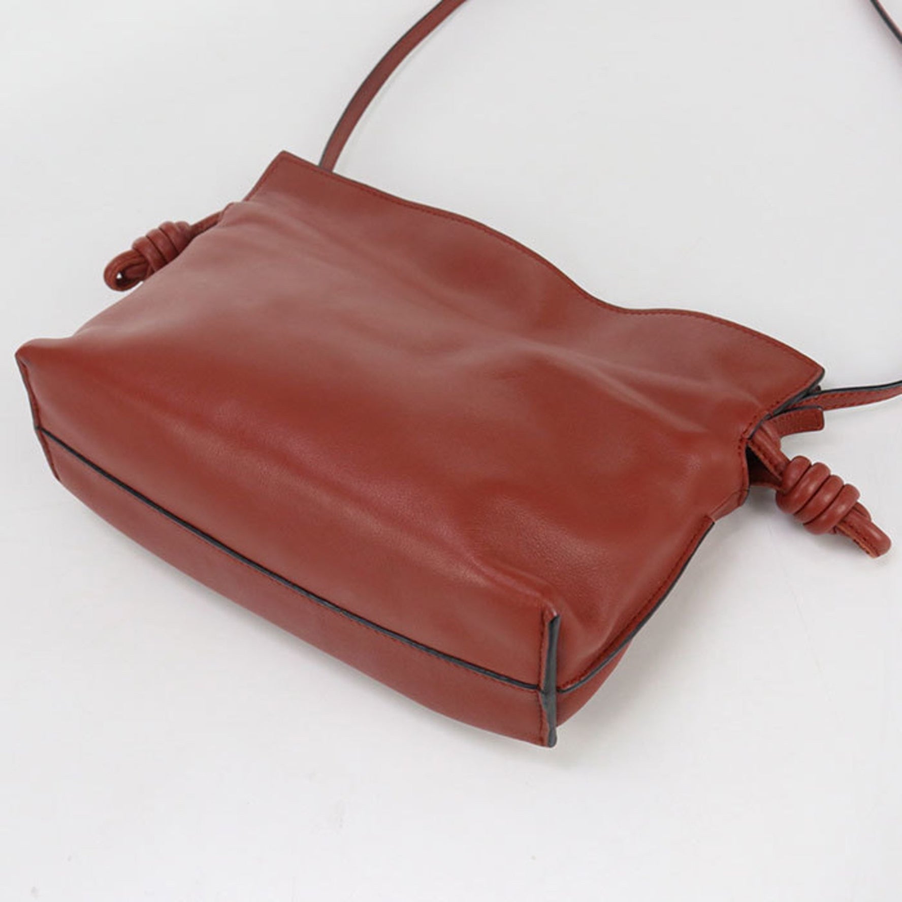 LOEWE Flamenco Clutch Mini Shoulder Bag Red
