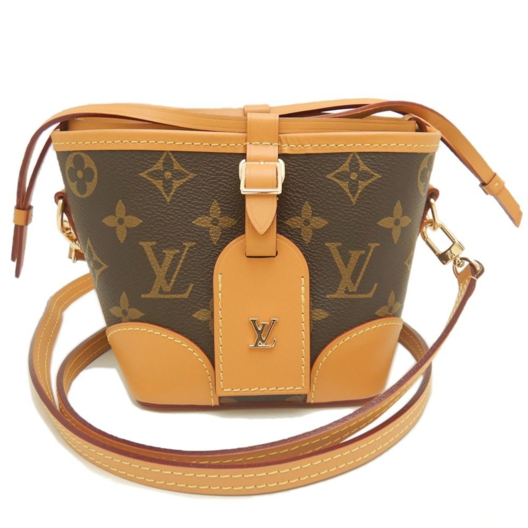LOUIS VUITTON Louis Vuitton Monogram Noe Purse M57099 Shoulder Bag Brown