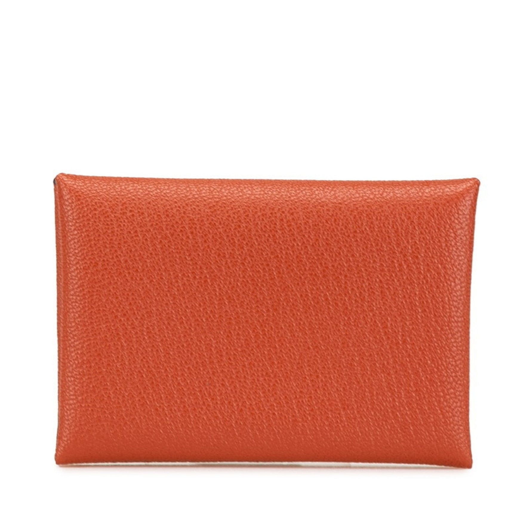 Hermes Calvi Duo Coin Case Card Chevre