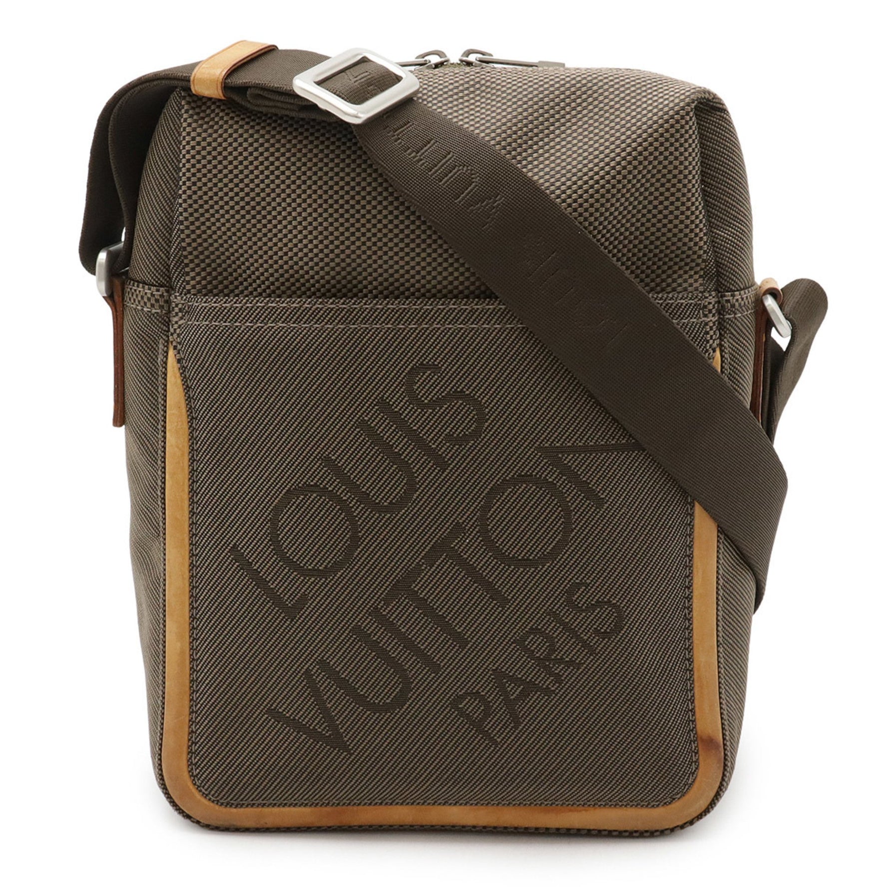 LOUIS VUITTON Damier Geant Citadan Shoulder Bag, Canvas Tail, Khaki, M93224