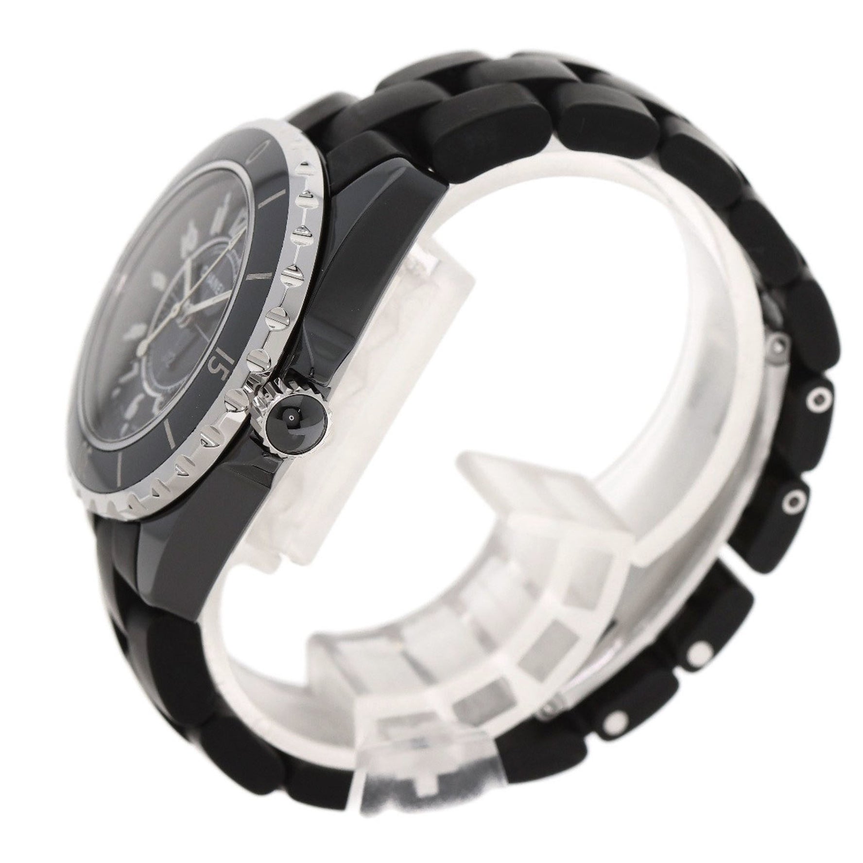 Chanel Watch Ceramic Rubber Ladies