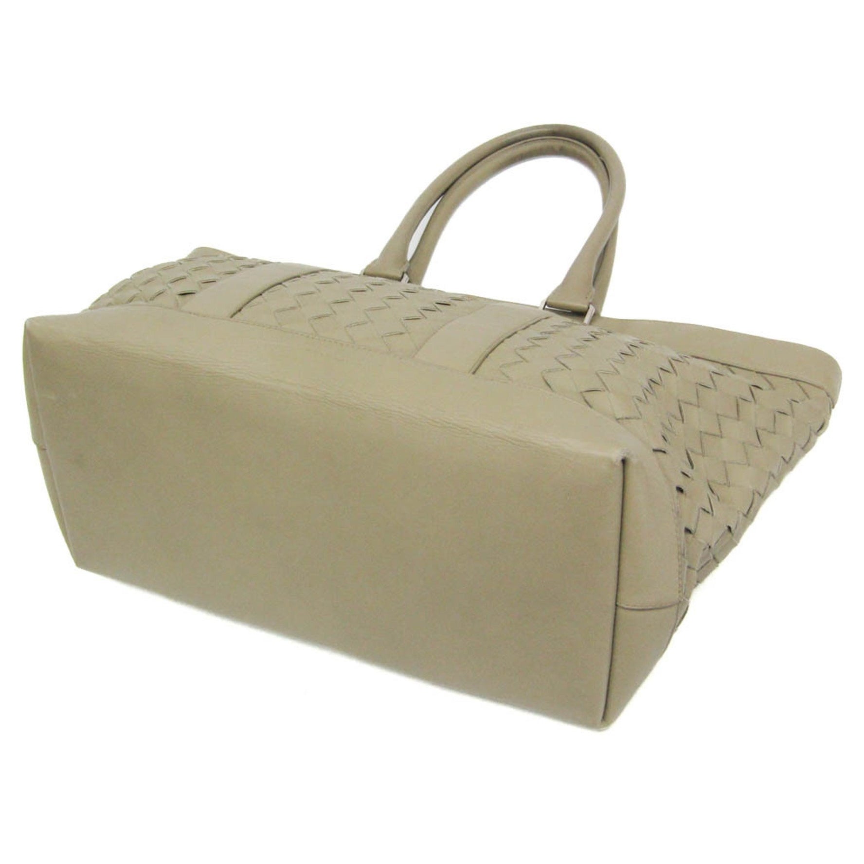 Bottega Veneta Intrecciato Big Zipper Tote Bag Men,Women Leather Tote Bag Light Green