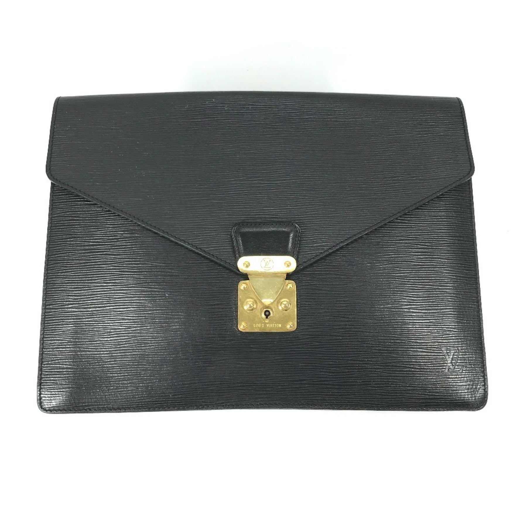 LOUIS VUITTON ルイヴィトン  Ｍ54452 エピ ポルトドキュマンケース 書類ケース クラッチバッグ エピレザー メンズ ノワール ブラック