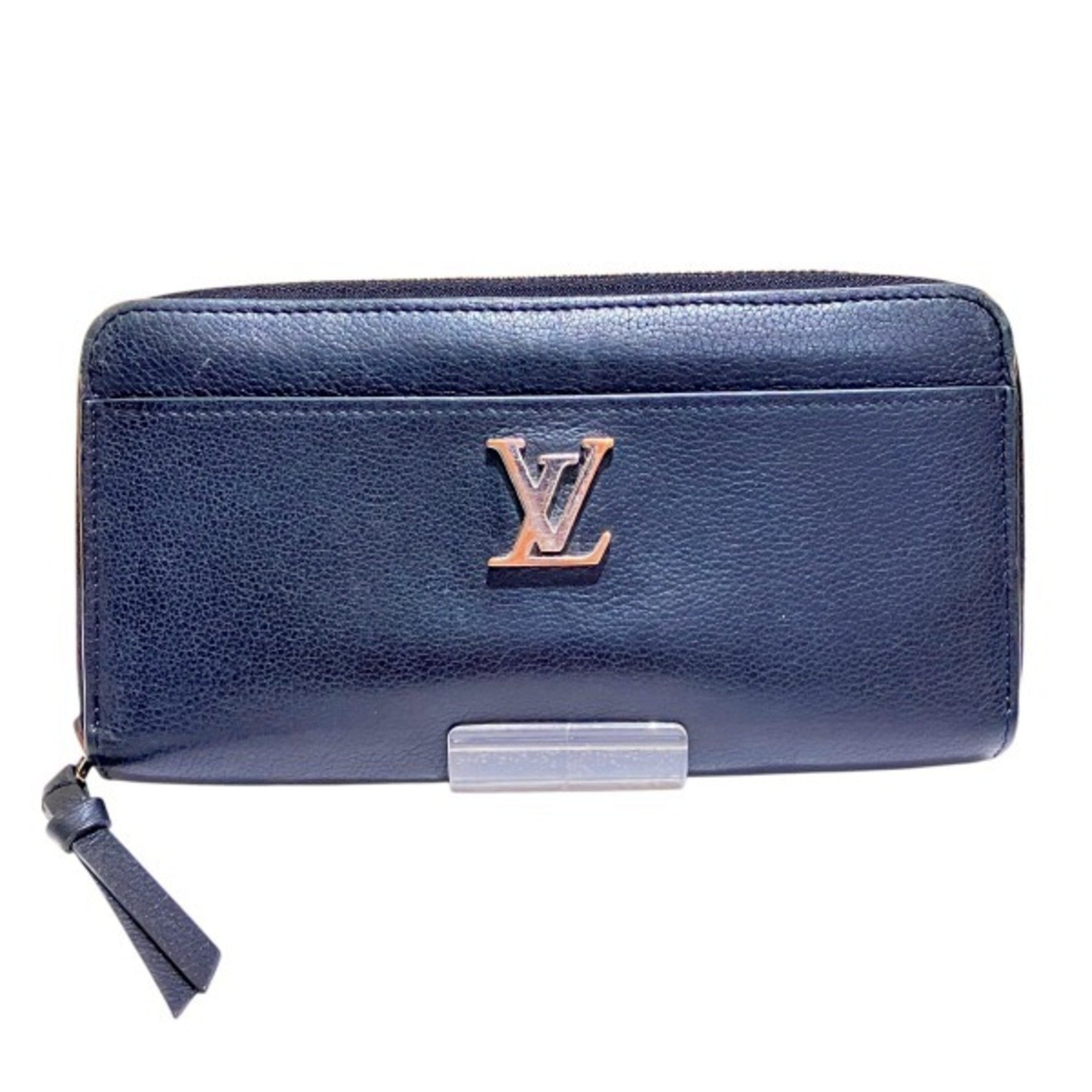 Louis Vuitton Zippy Lockme Round Long Wallet