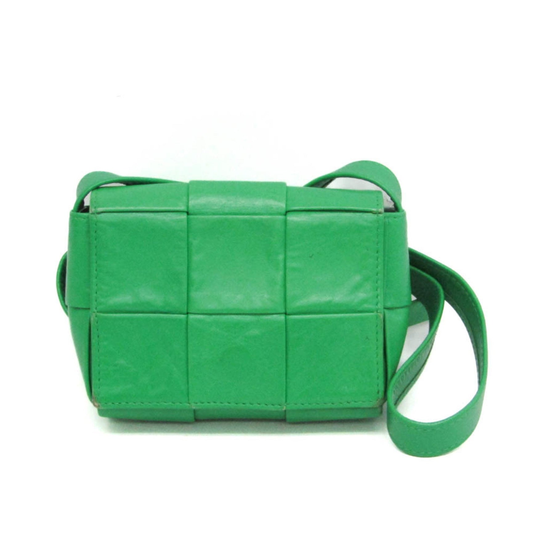 Bottega Veneta Cassette Mini Leather Shoulder Bag