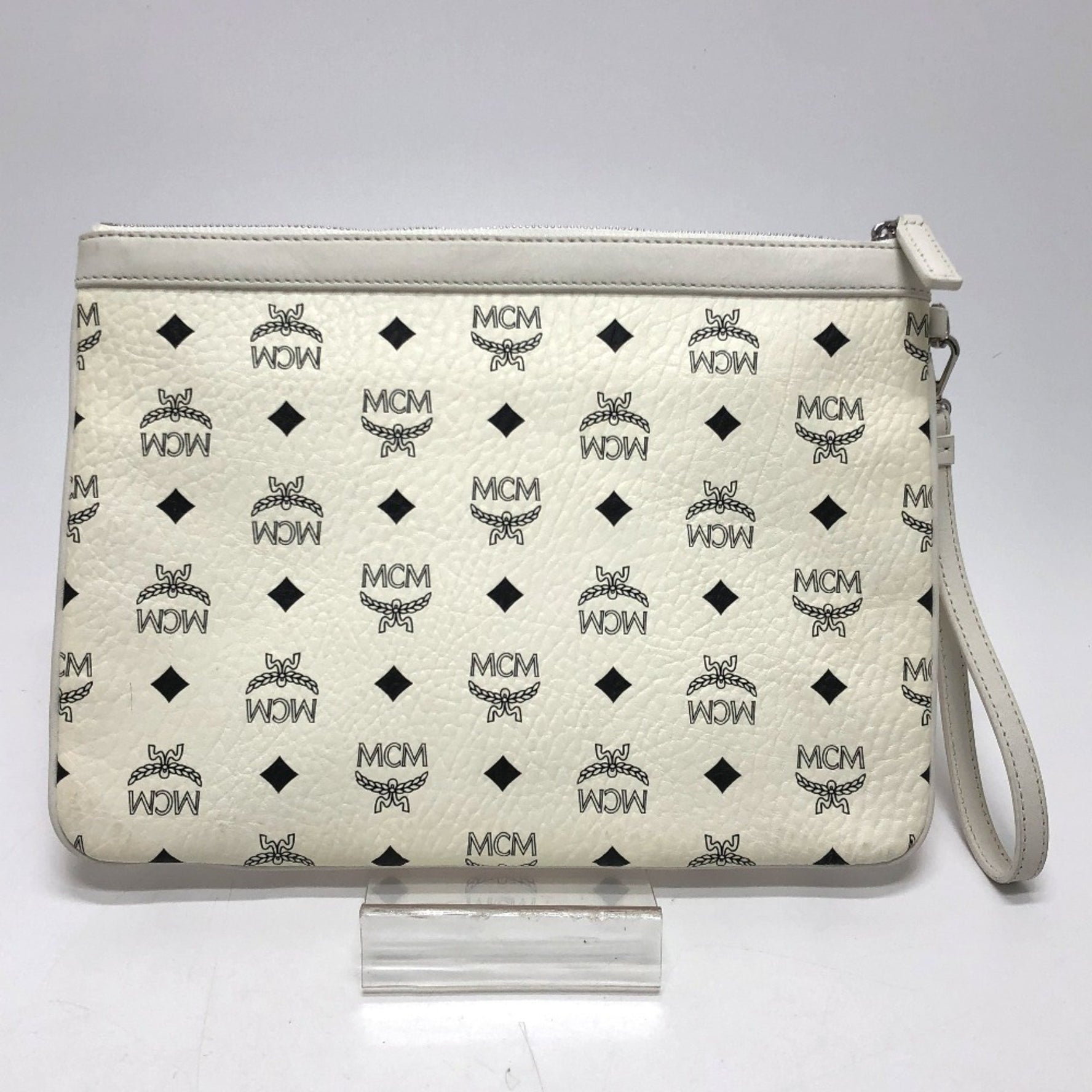 MCM Logogram bag flat pouch Clutch bag