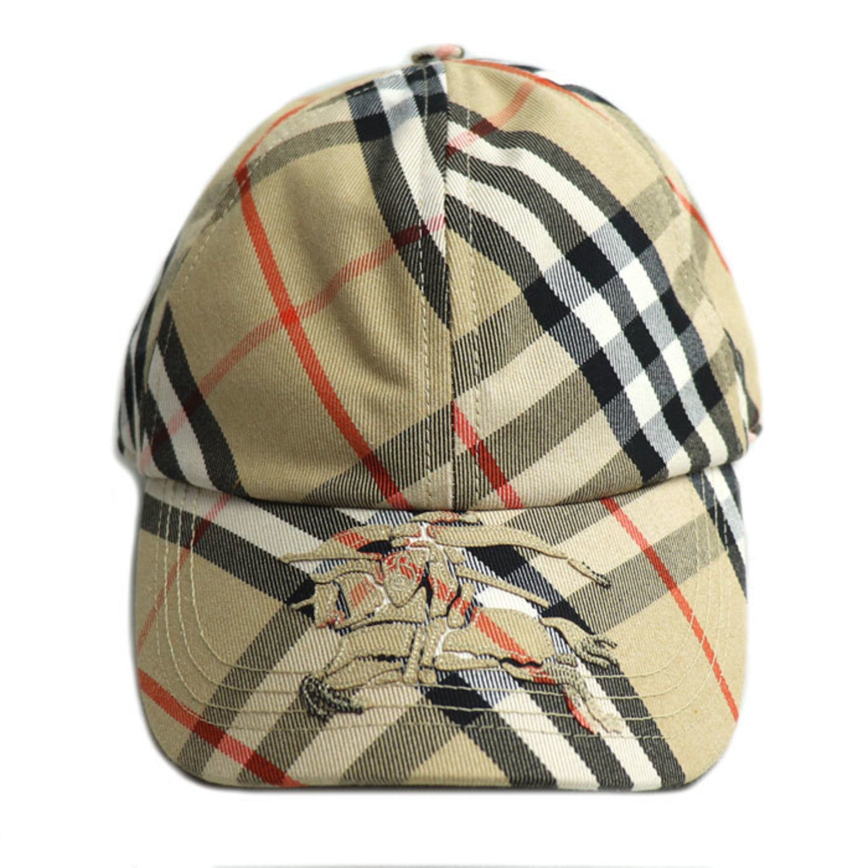 BURBERRY Nova Check Cap, Size L, Unisex
