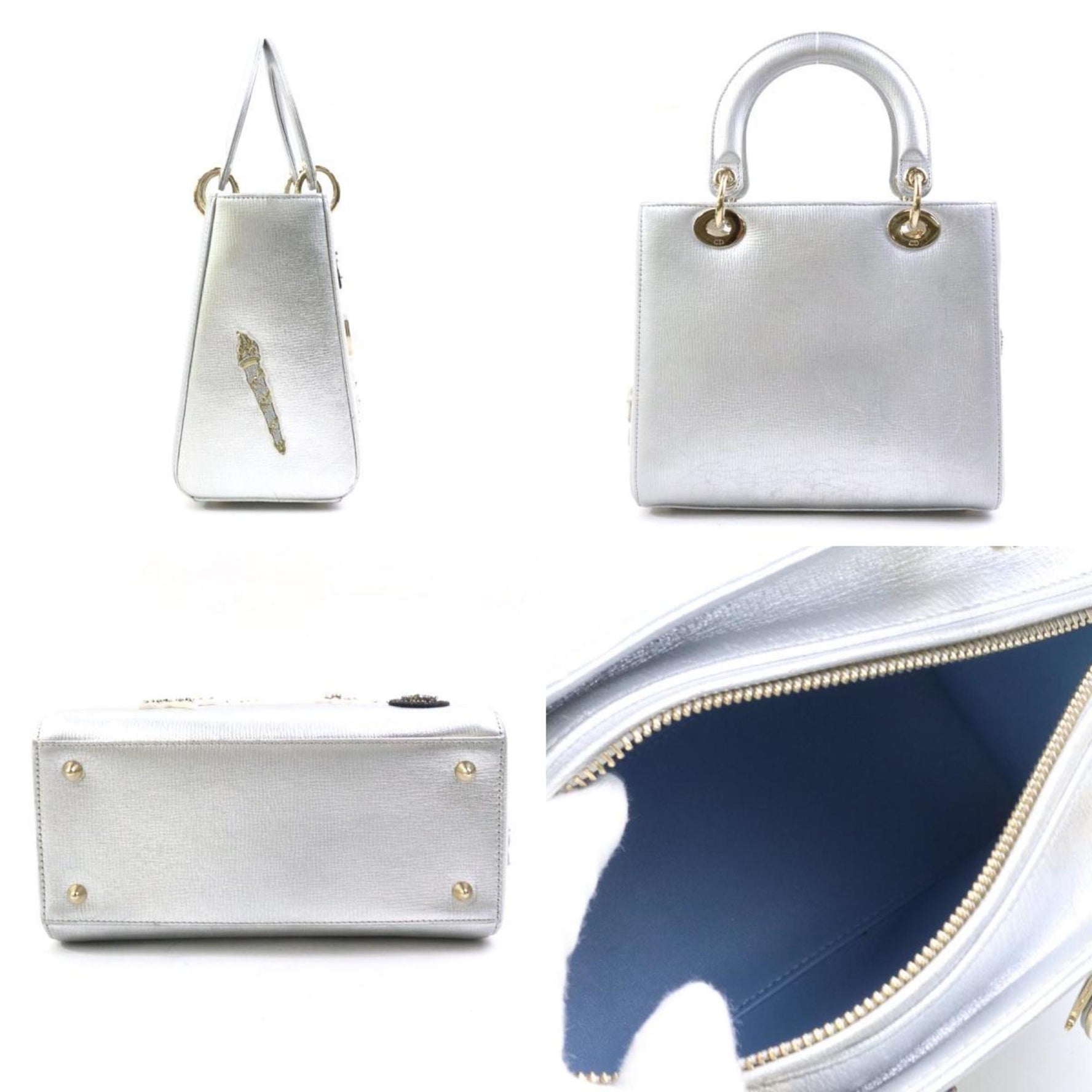 Christian Dior handbag shoulder bag Lady leather