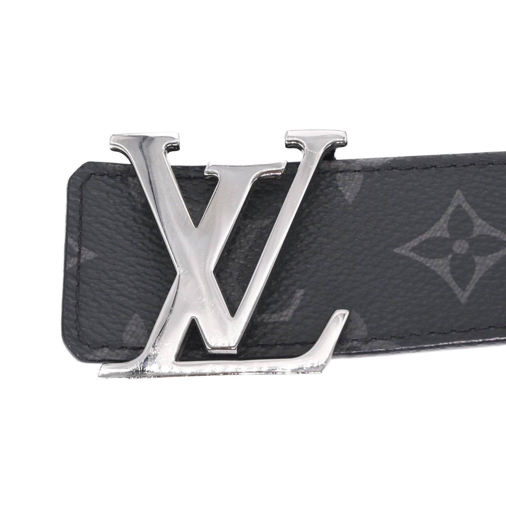 LOUIS VUITTON LV Monogram Eclipse Reversible Belt