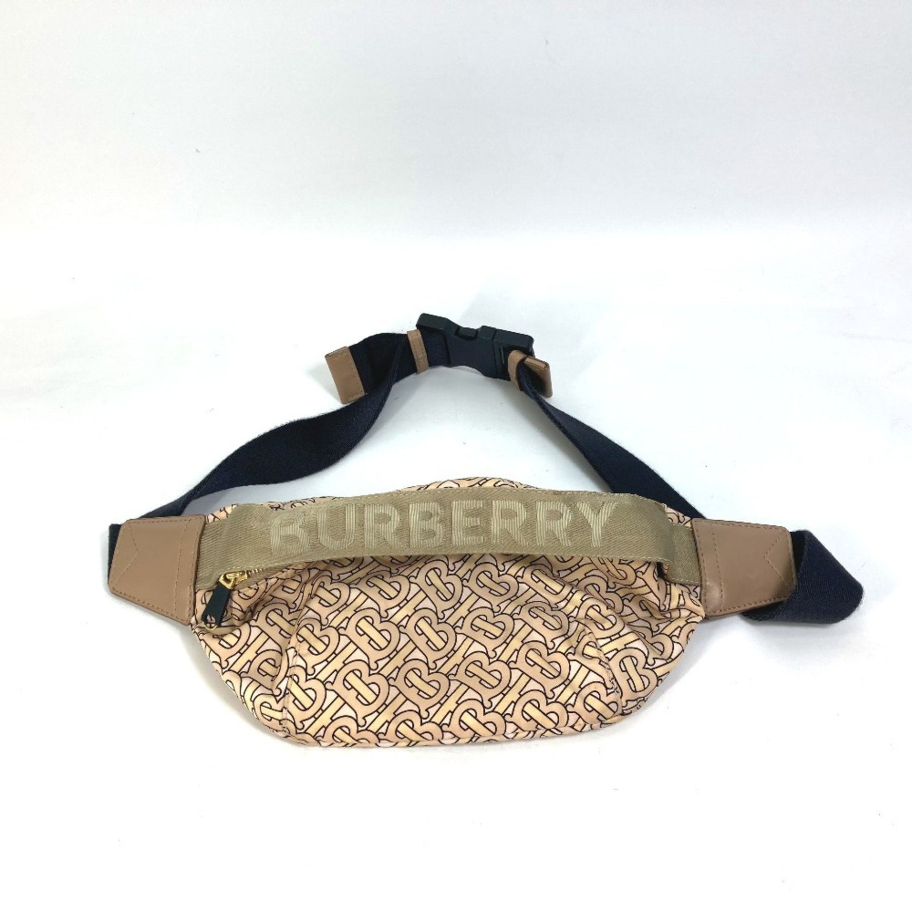 BURBERRY TB Monogram Shoulder Bag/Waist Bag/Body Bag Nylon Men's