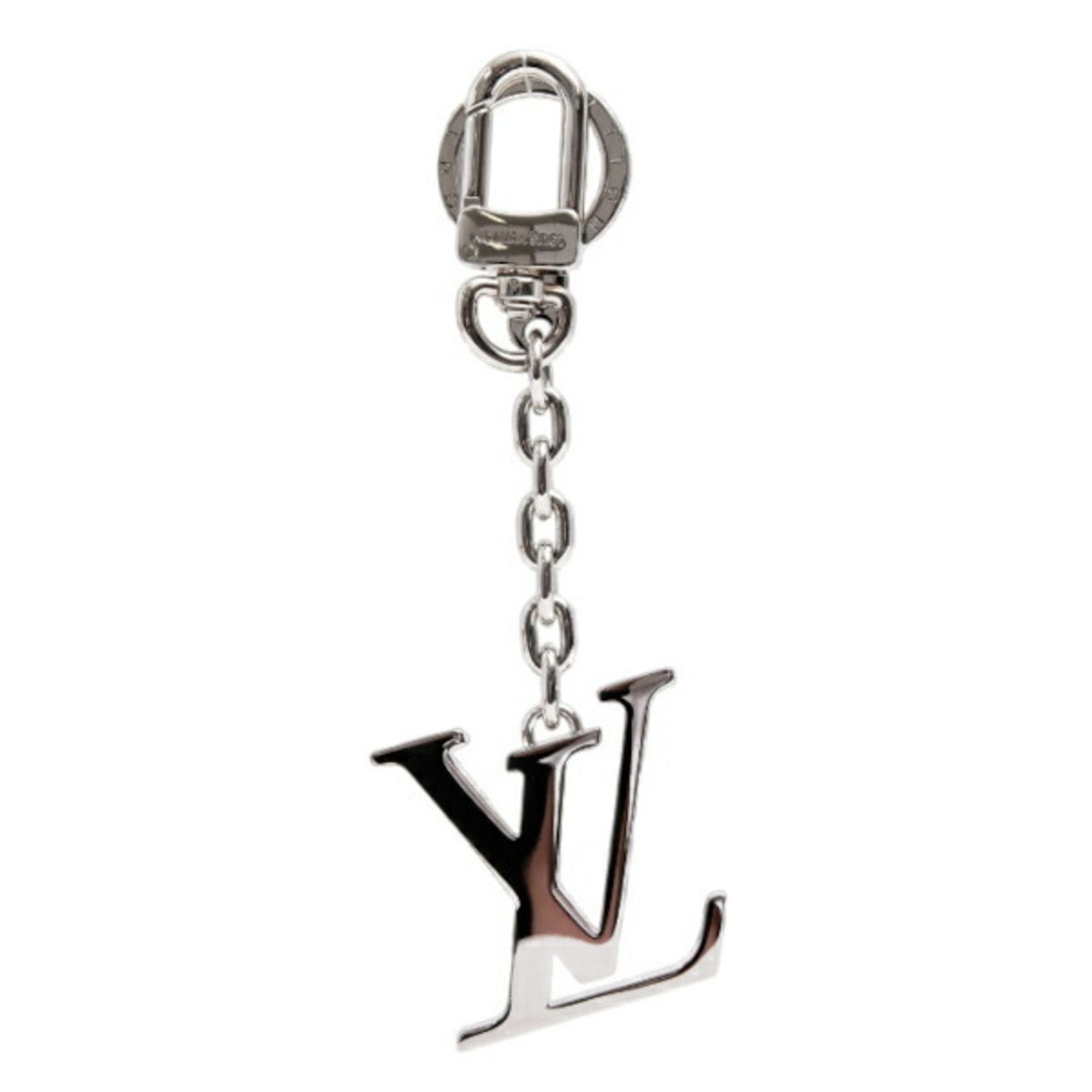 Louis Vuitton Keychain Porto Clair Initial Metal, Color