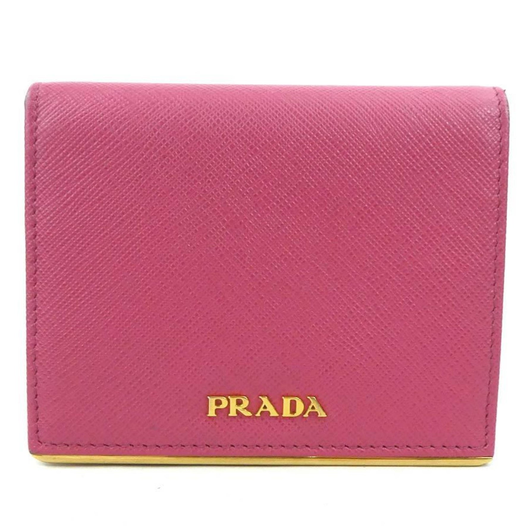 PRADA Bi-fold wallet, leather