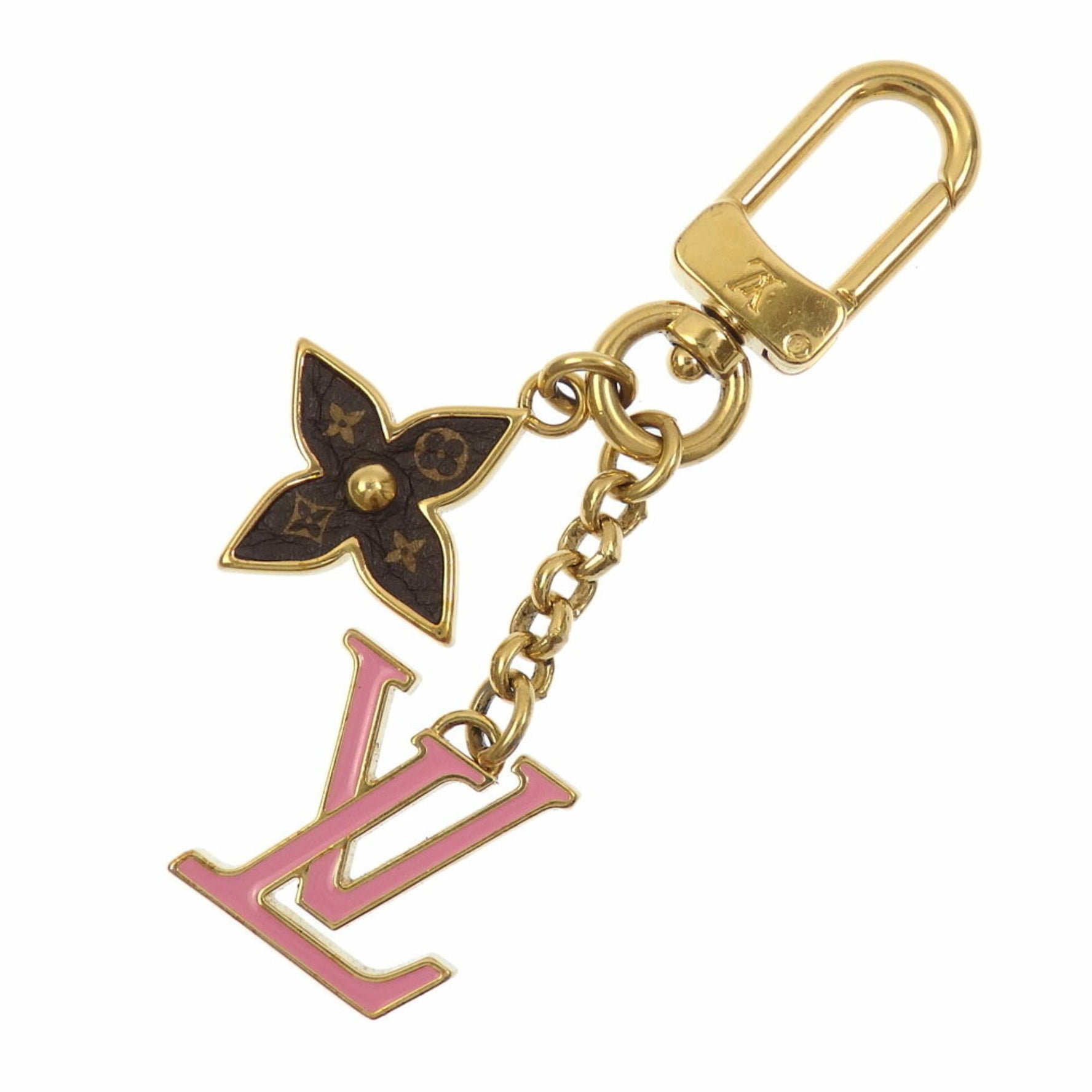 Louis Vuitton Iconic Monogram Metal Keychain Bag Charm