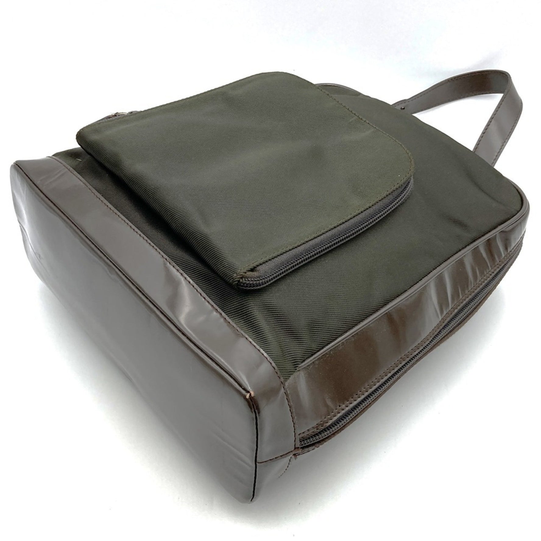 GUCCI 003 2058 Bamboo Body Bag in Nylon/Leather