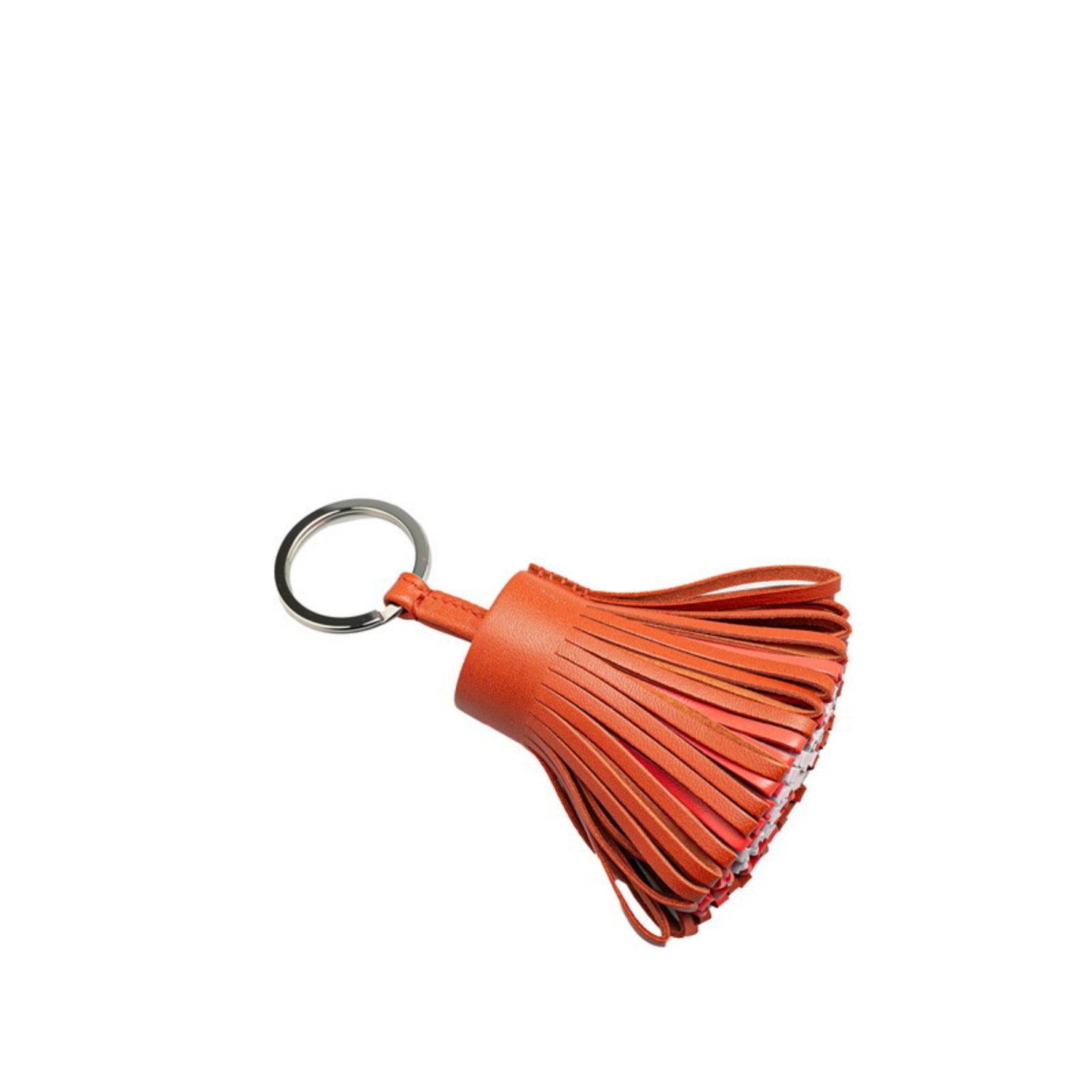 Hermes Carmen Keychain Bag Charm Carnelian Rose Texas Glycine Anjou Milo