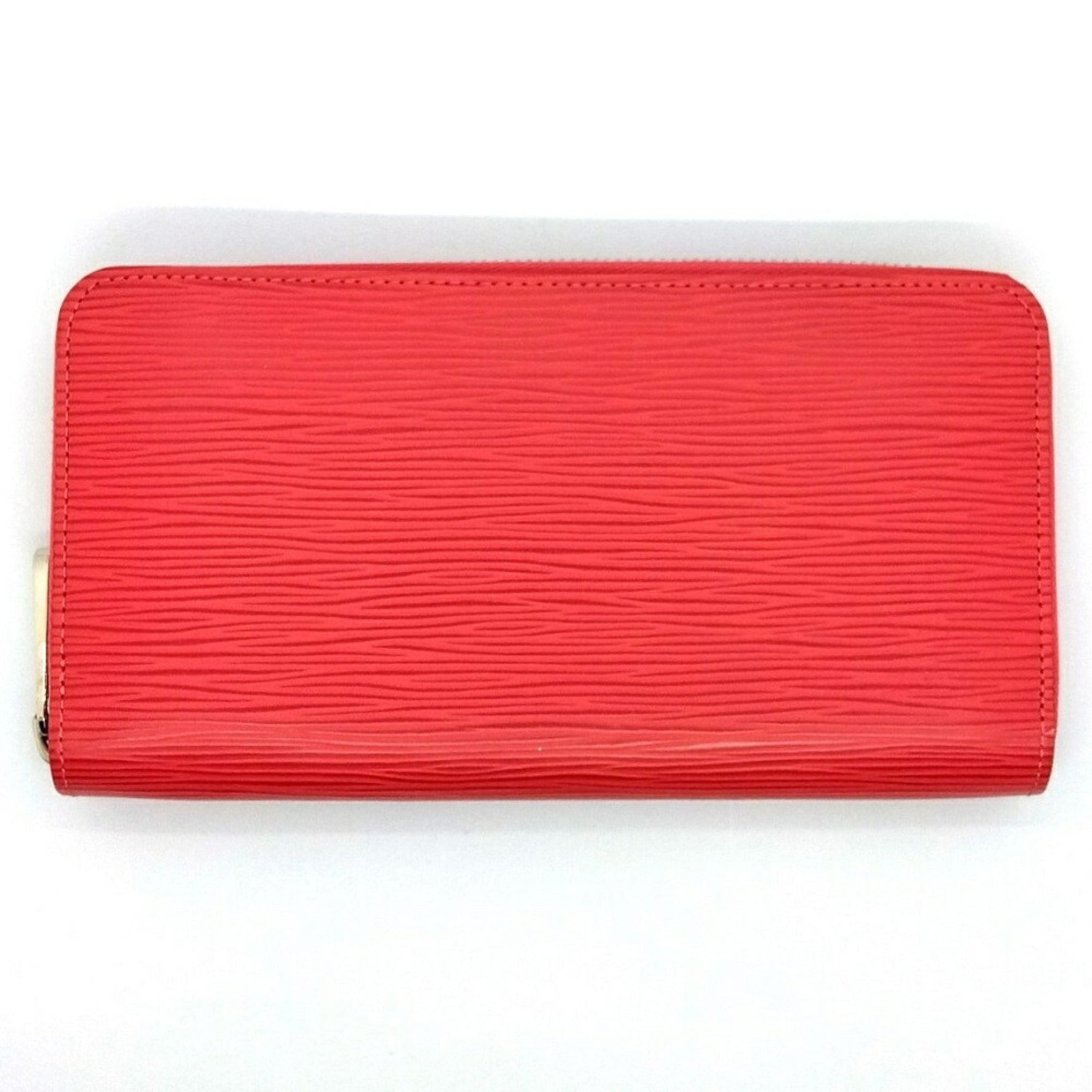 Louis Vuitton Zippy Wallet Round Epi Coquelicot