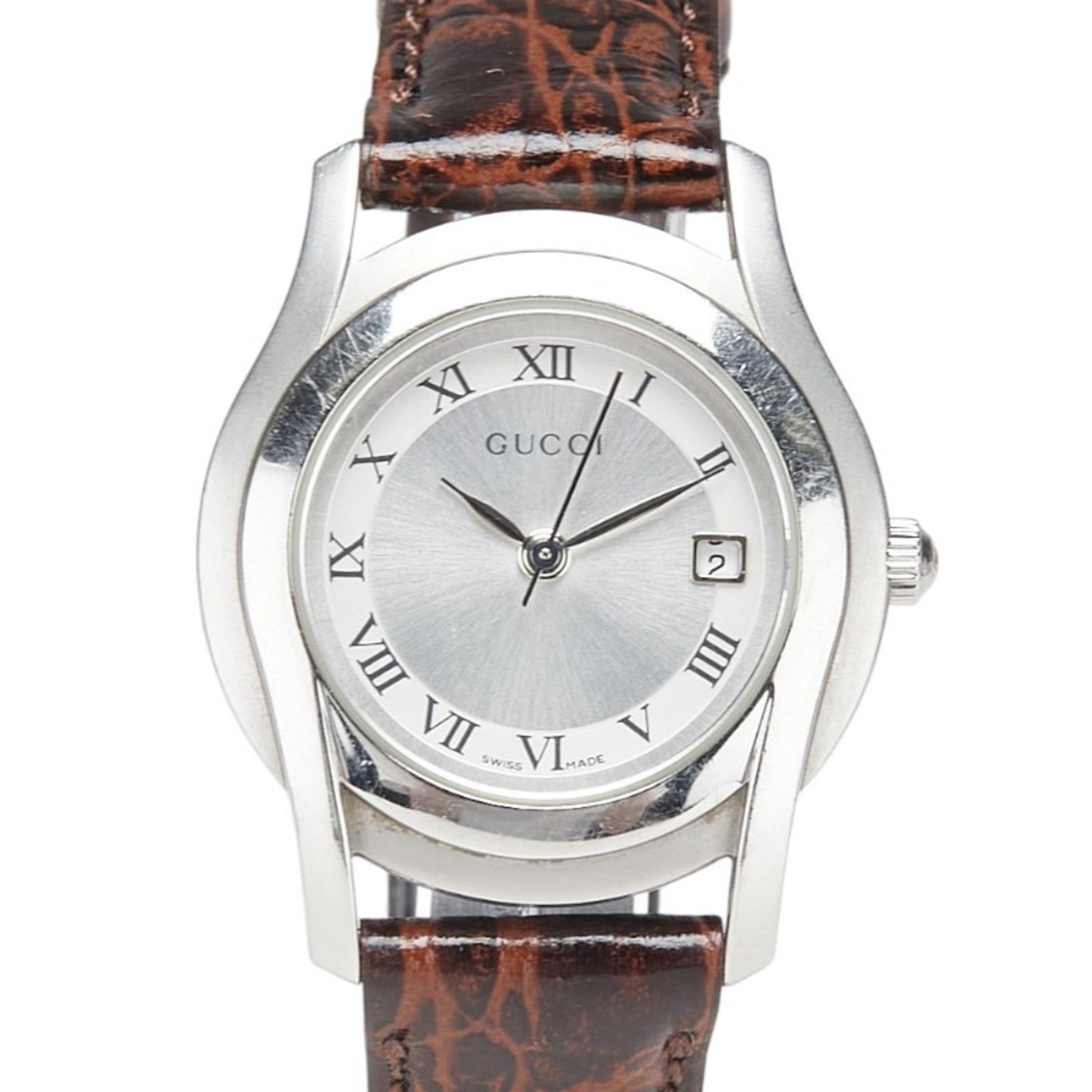Gucci G-Class Strap (Aftermarket) Quartz Watch with Dial, Stainless Steel and Leather