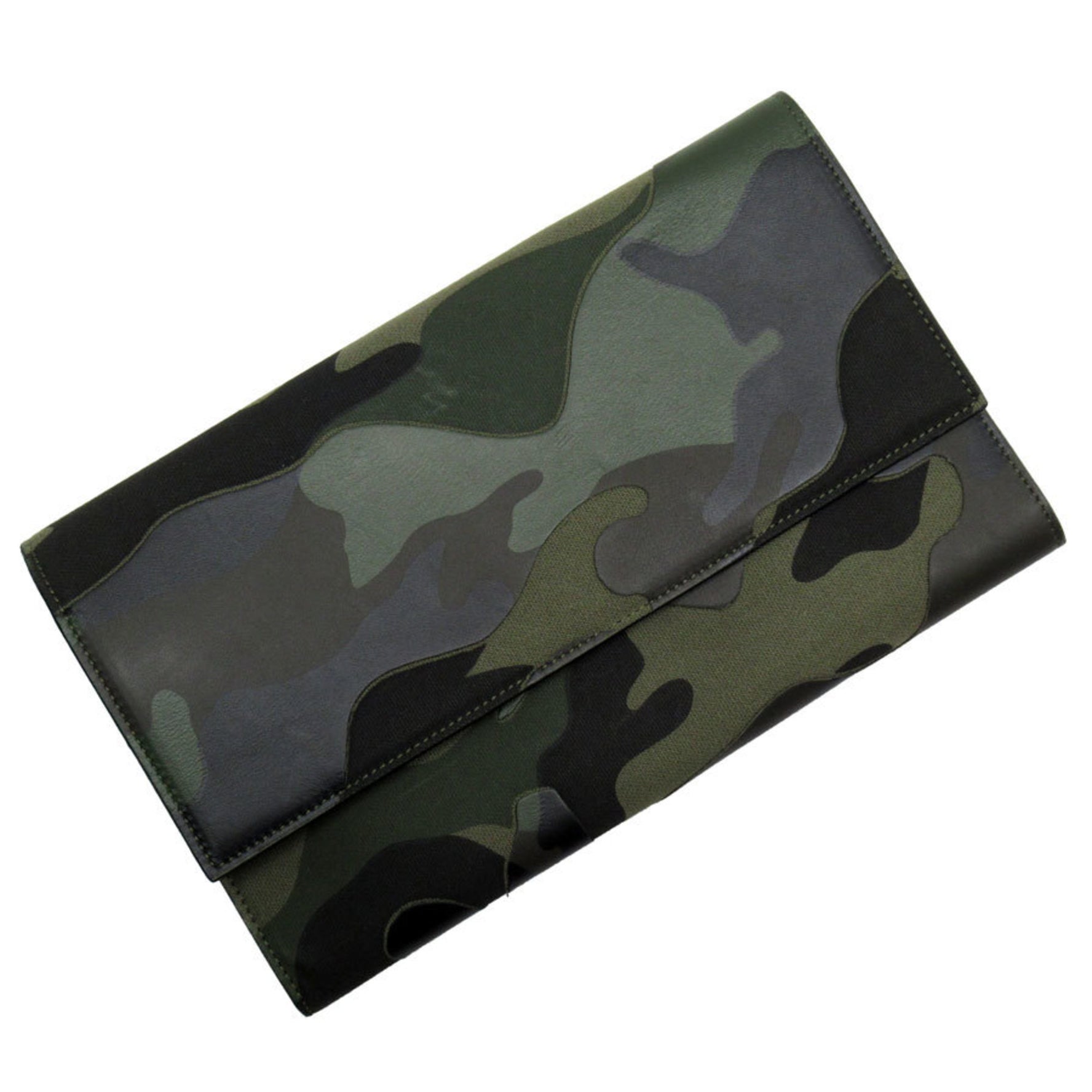 Valentino Garavani Travel Pouch Leather Men's