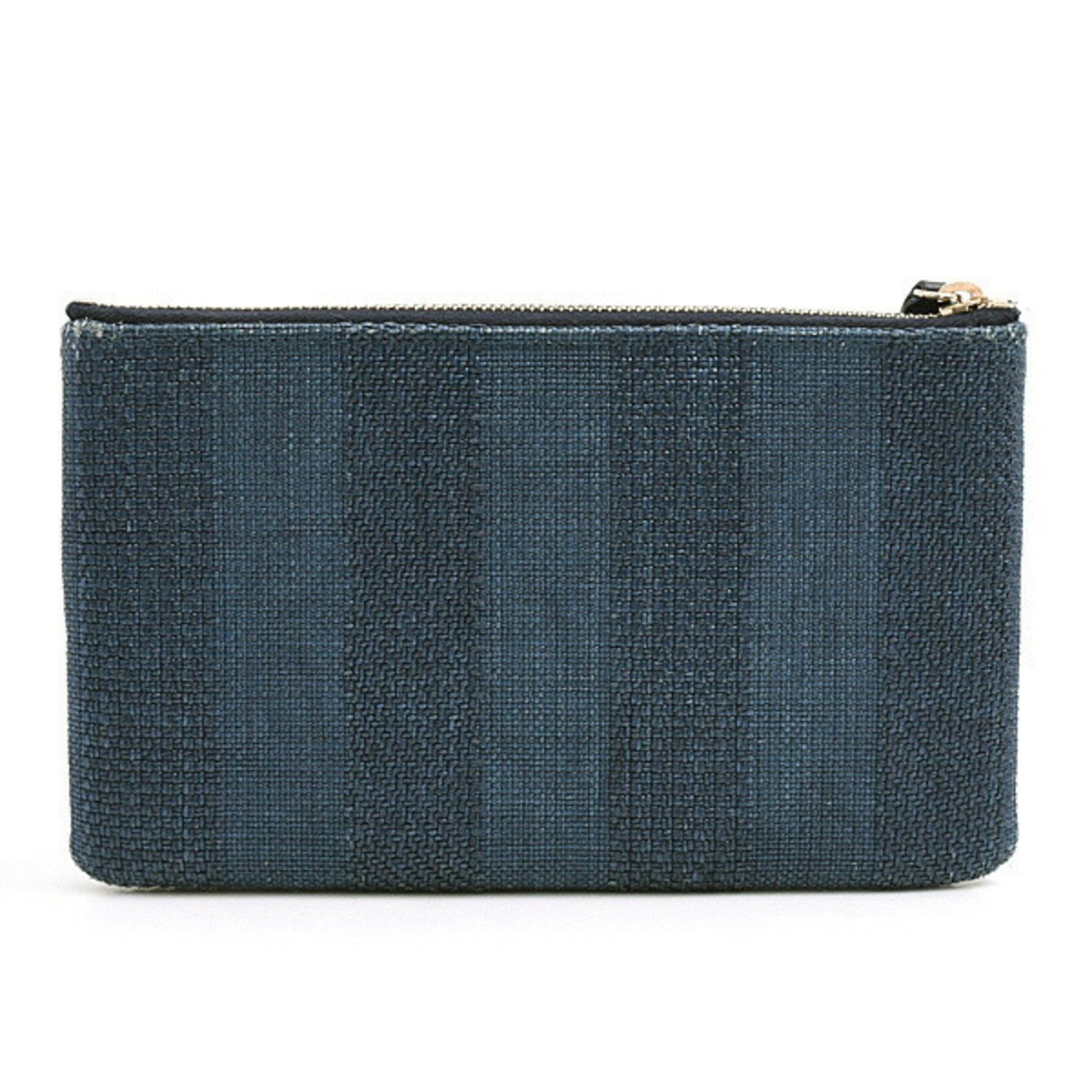 CHANEL Deauville Pouch Straw