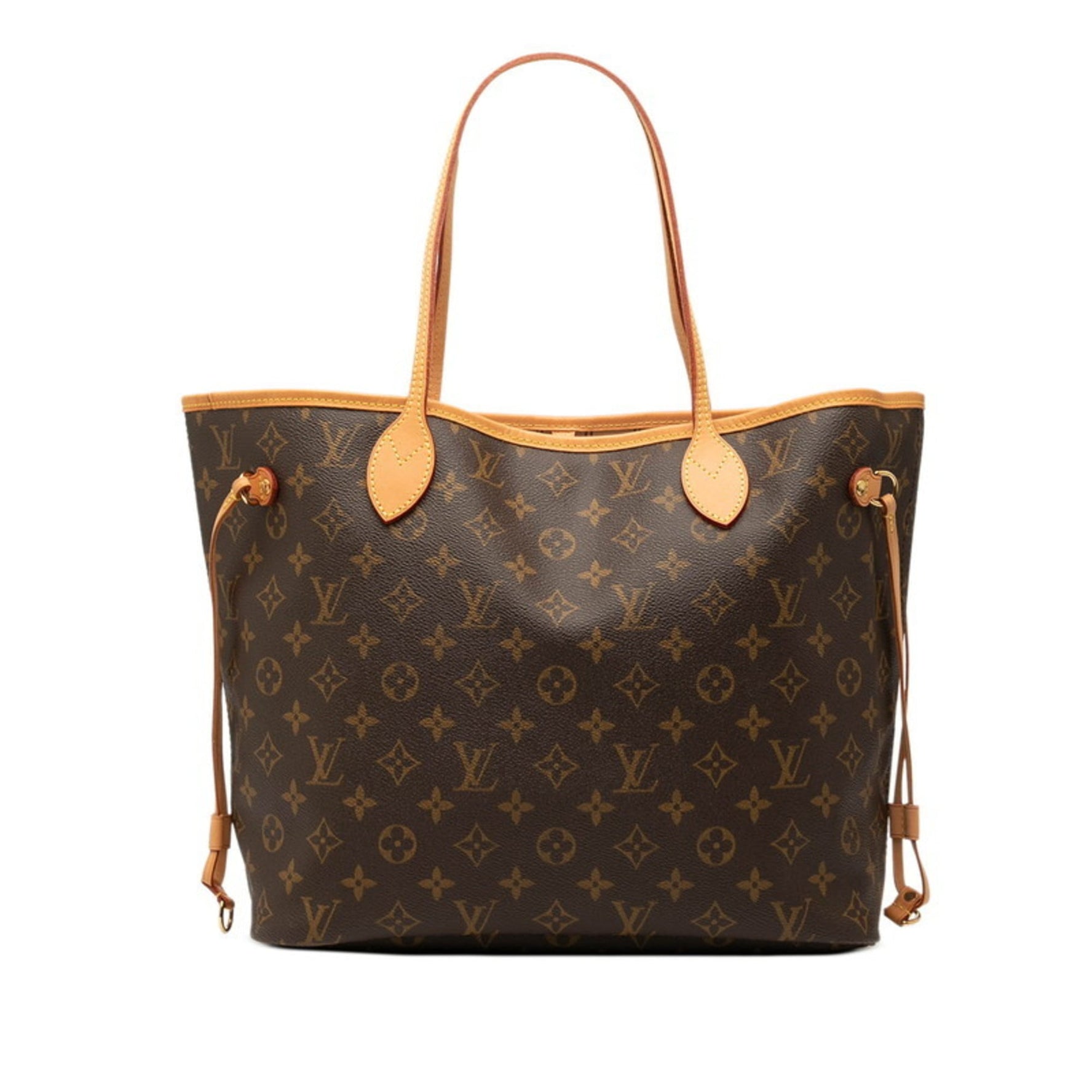 Louis Vuitton Monogram Neverfull MM Shoulder Bag Tote Leather LOUIS VUITTON