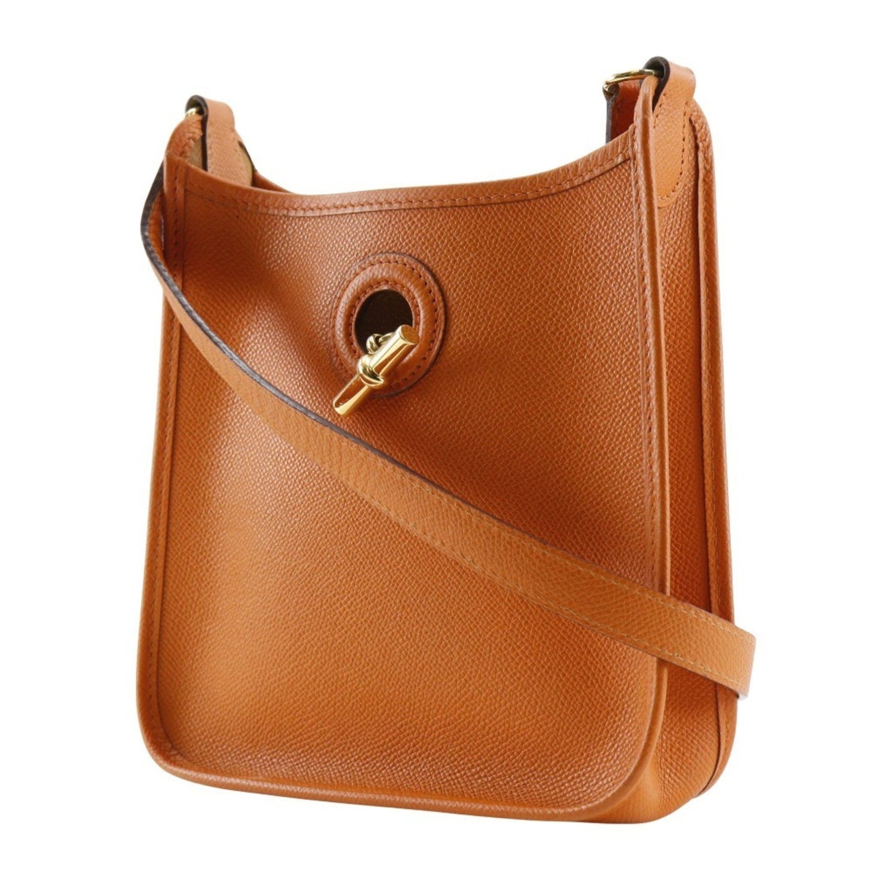 Hermes HERMES Vespa TPM Shoulder Bag Veau Epsom 2004 Orange □H Ladies