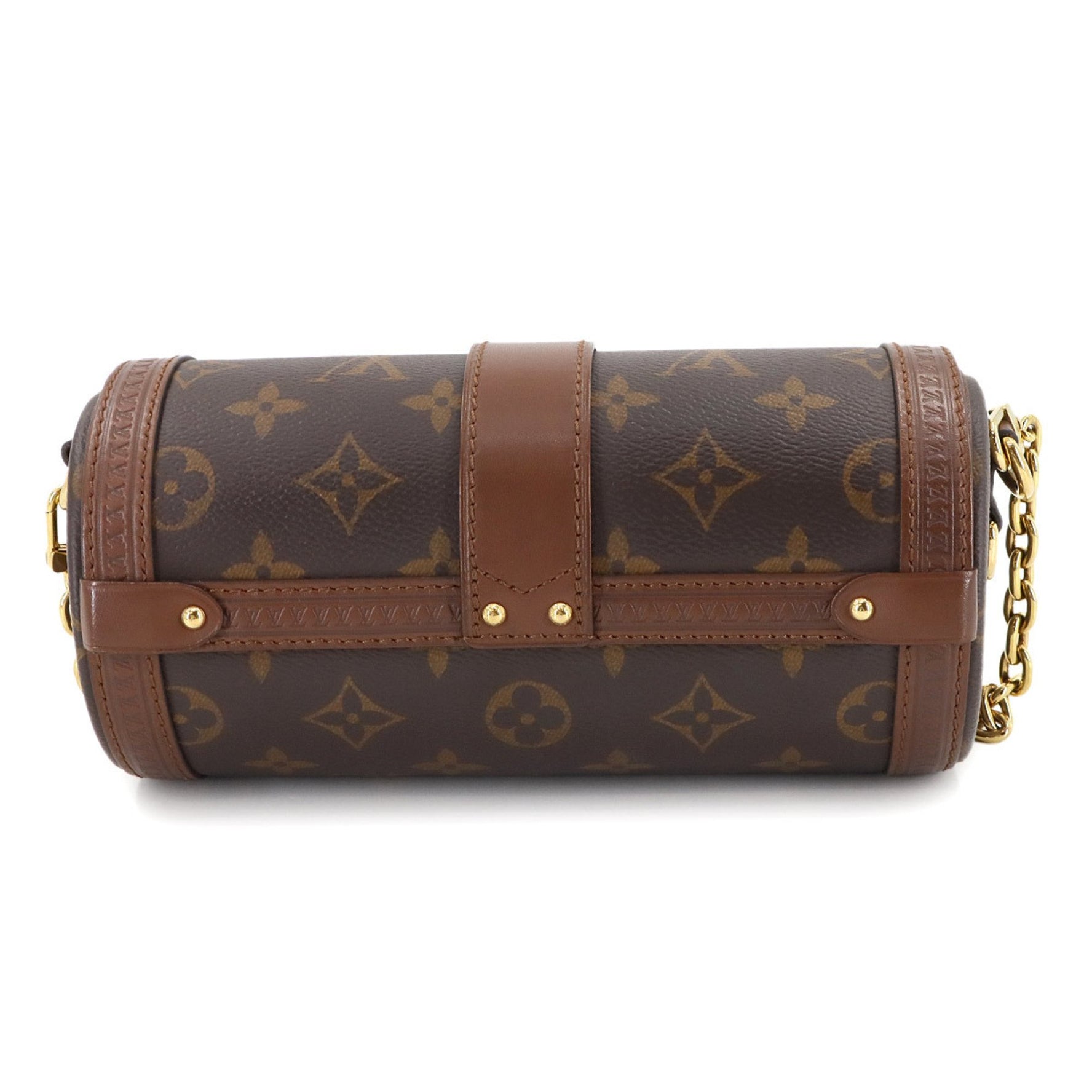Louis Vuitton Monogram Papillon Trunk Shoulder Bag, Brown, RFID