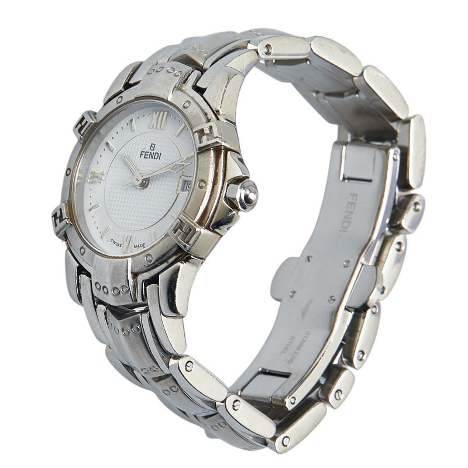 Fendi Horology Watch Quartz Dial Stainless Steel