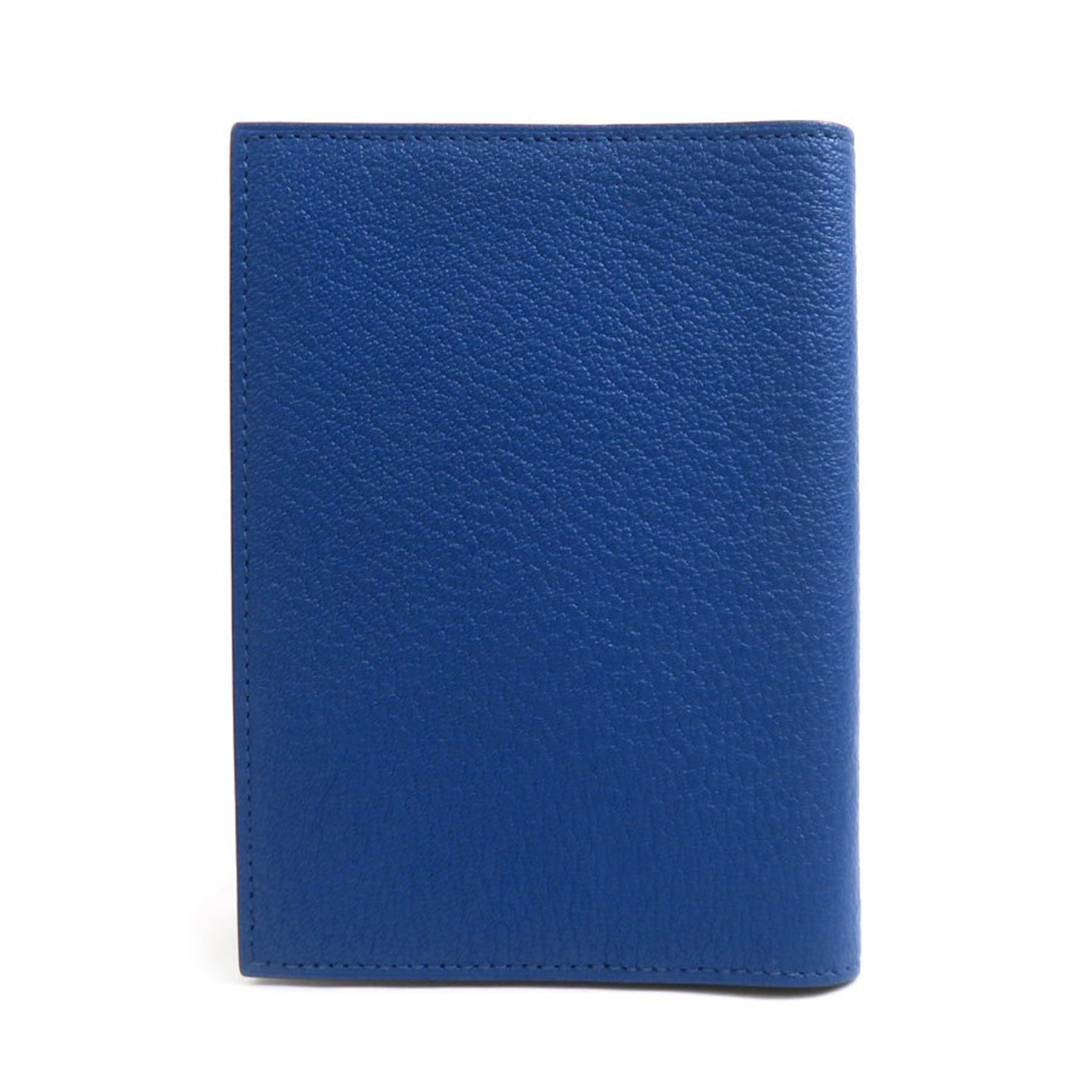 Hermes Hermès Leather Notebook Cover, and Silver, Men's