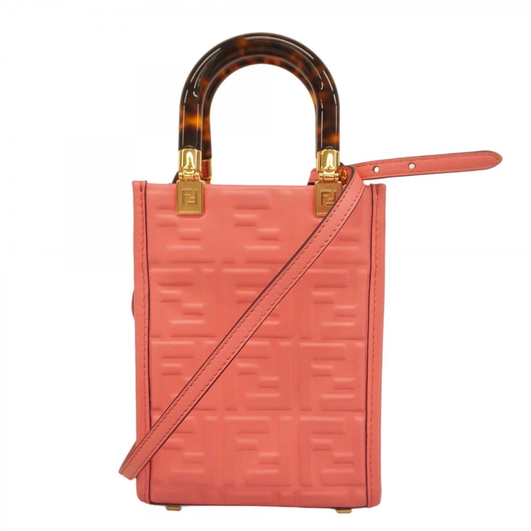 Fendi Sunshine Leather Handbag