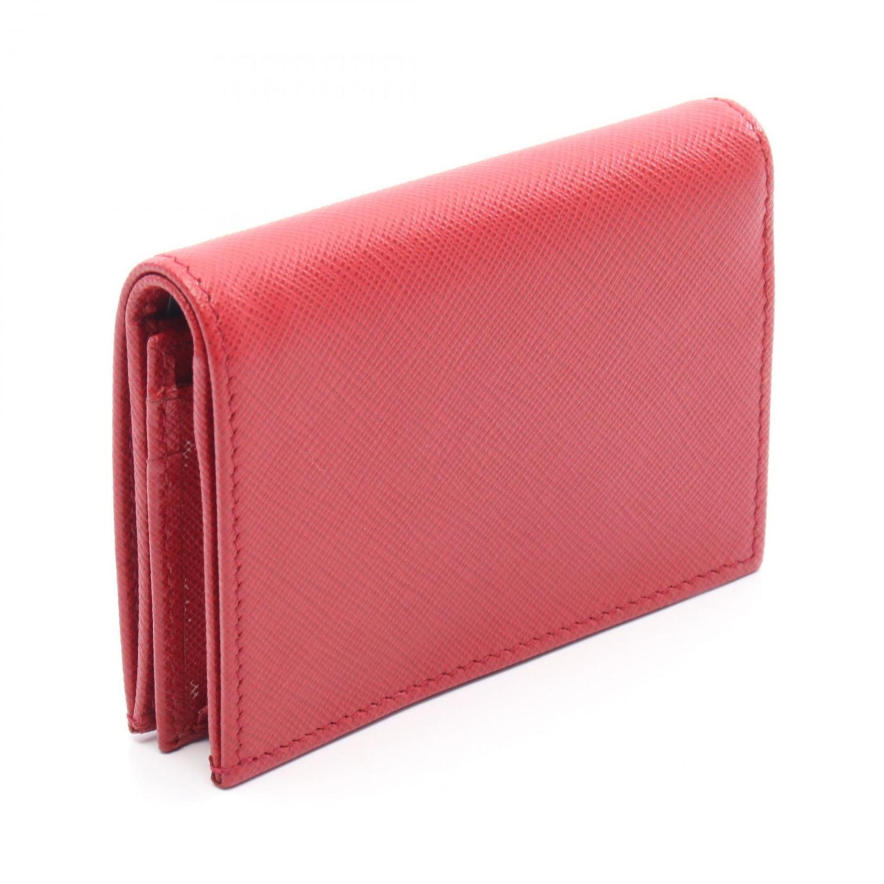 Prada Bi-fold Wallet, Leather, Red