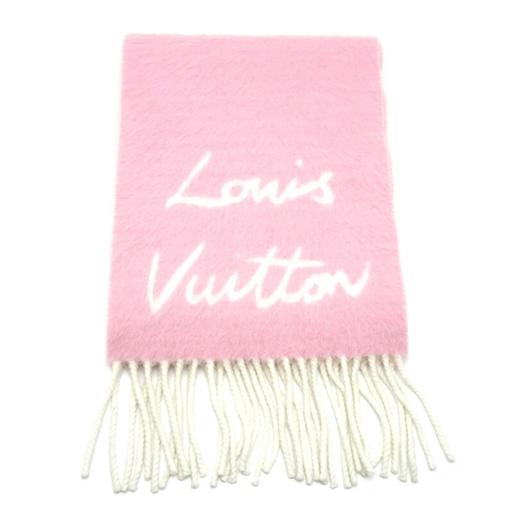 Louis Vuitton Fluffy Glam Scarf Wool