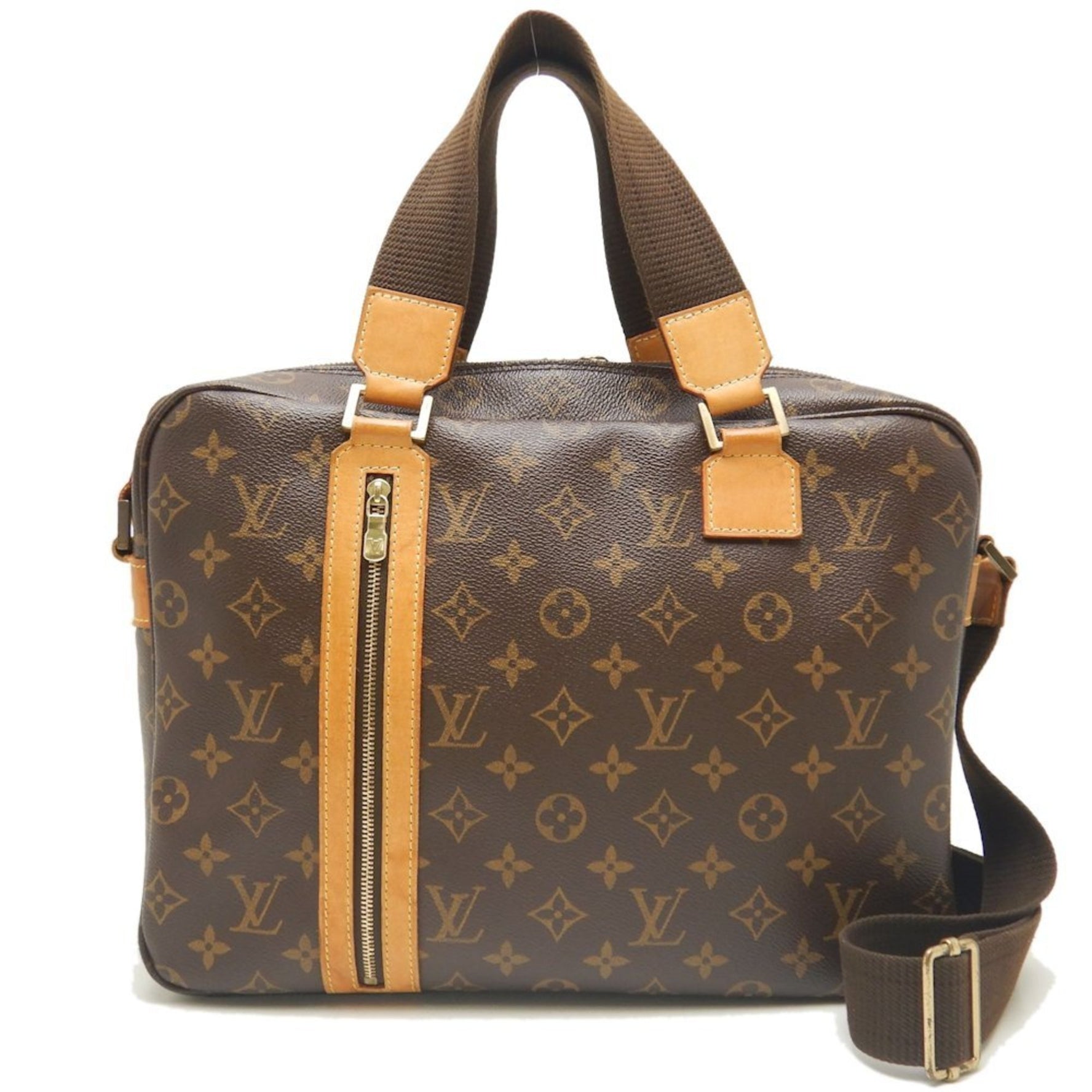 Louis Vuitton Monogram Sac Bosphore Bag Brown