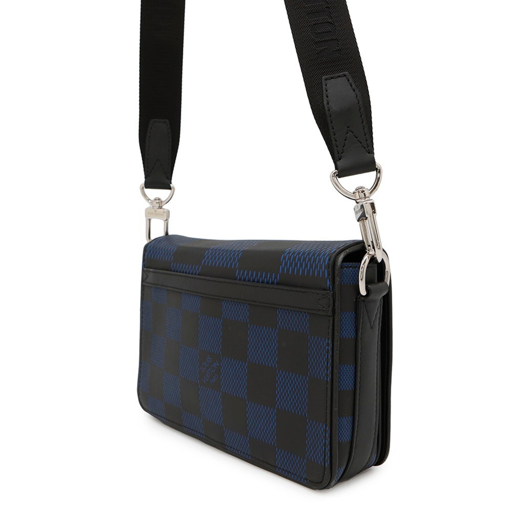 Louis Vuitton Damier Infini Studio Shoulder Bag Black