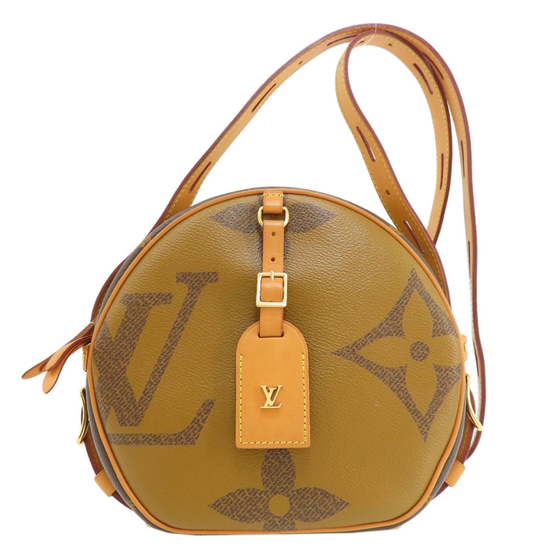Louis Vuitton Boite Chapeau Souple Giant Monogram Reverse Shoulder Bag Canvas