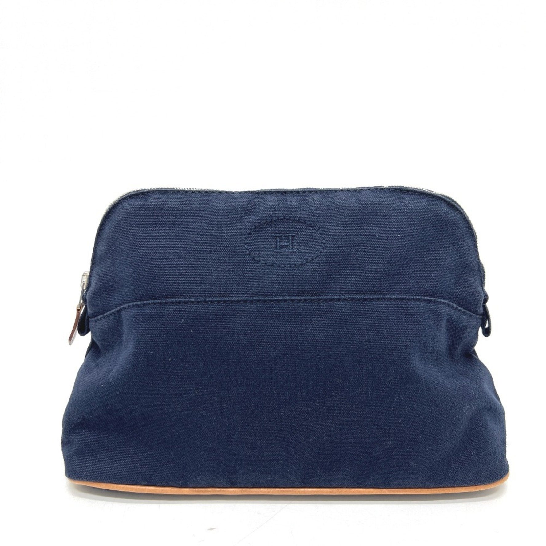 HERMES Bolide pouch, small accessory cosmetic canvas