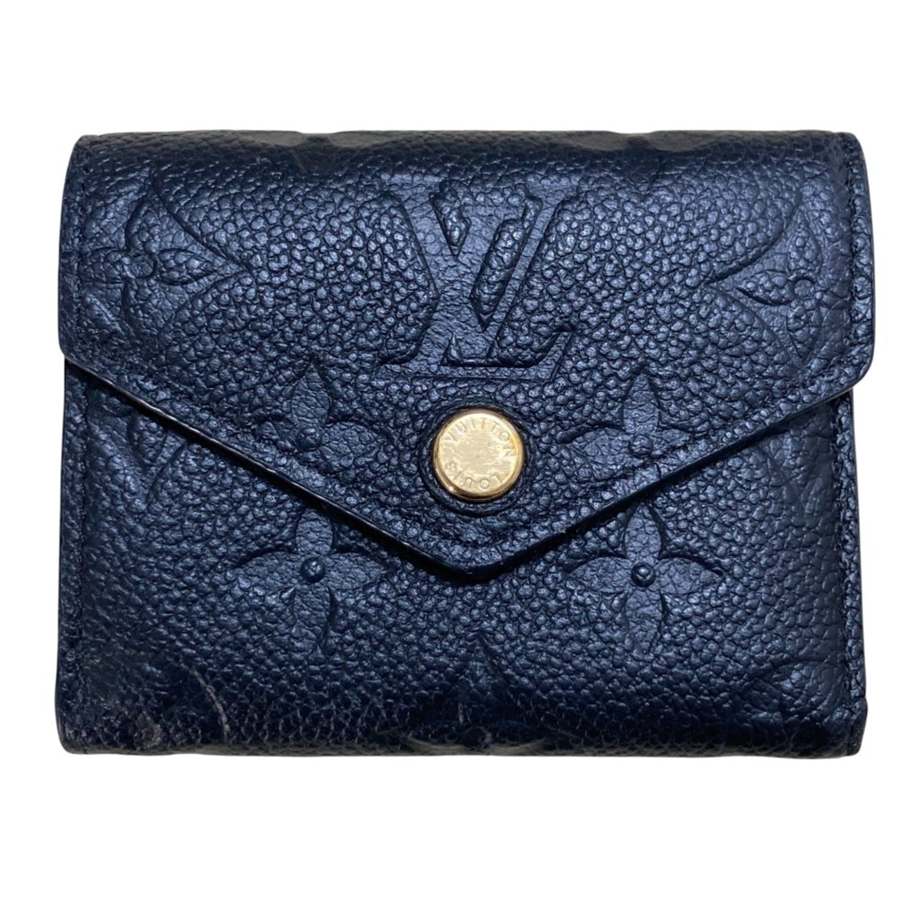 LOUIS VUITTON Monogram Empreinte Portefeuille Zoe Bifold Mini Wallet