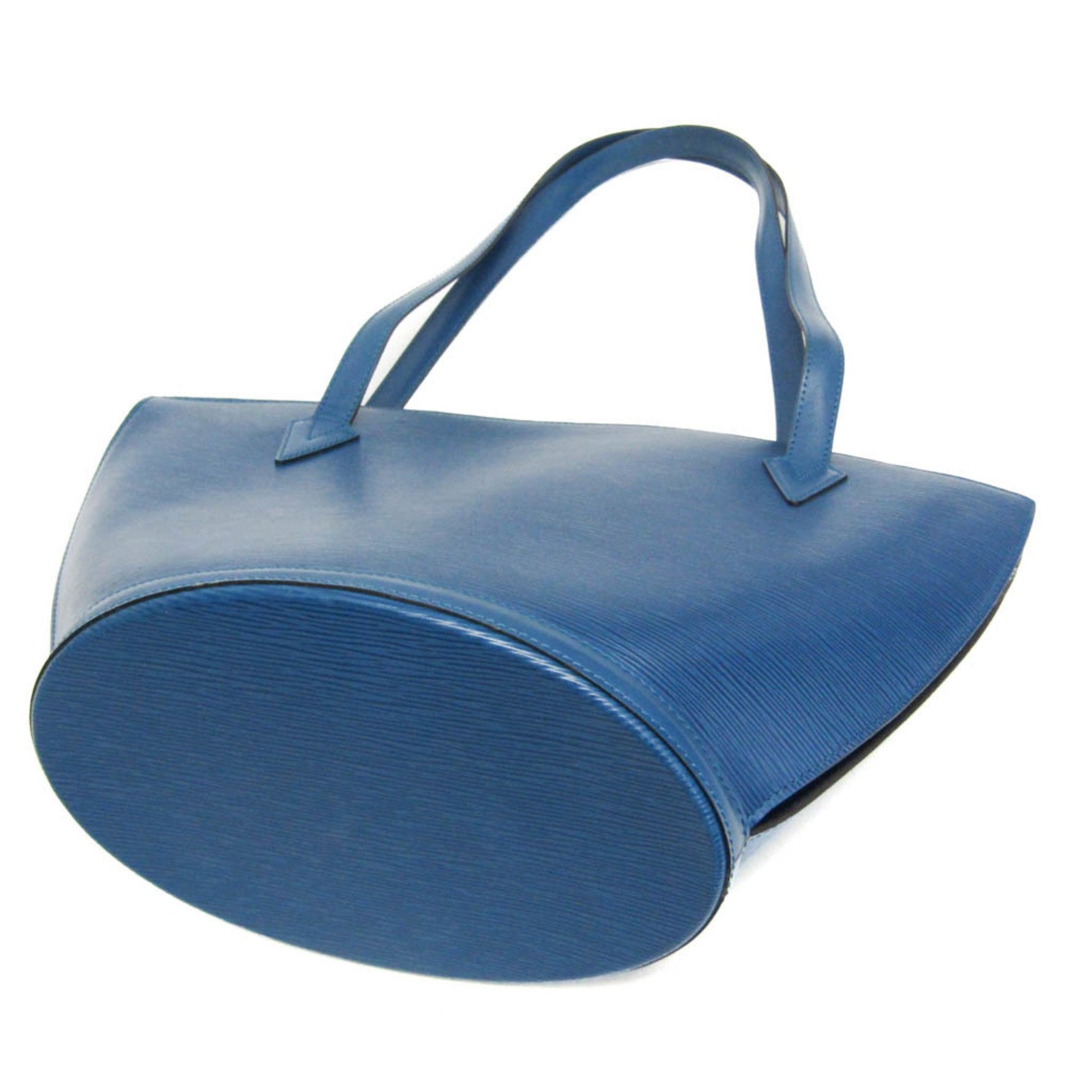 Louis Vuitton Epi Saint-Jacques Shopping Shoulder Bag Toledo Blue