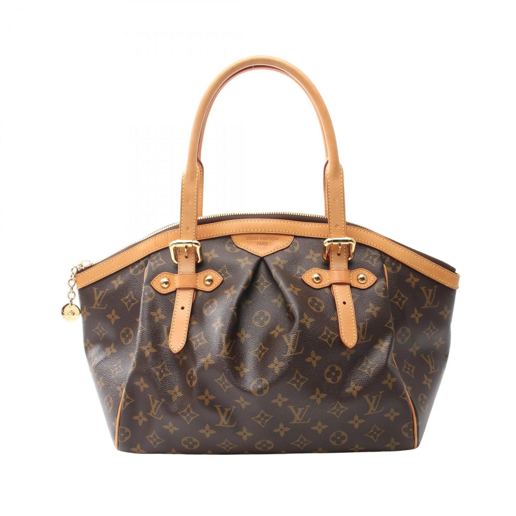 Louis Vuitton Tivoli GM Handbag, Coated Canvas and Leather, Monogram