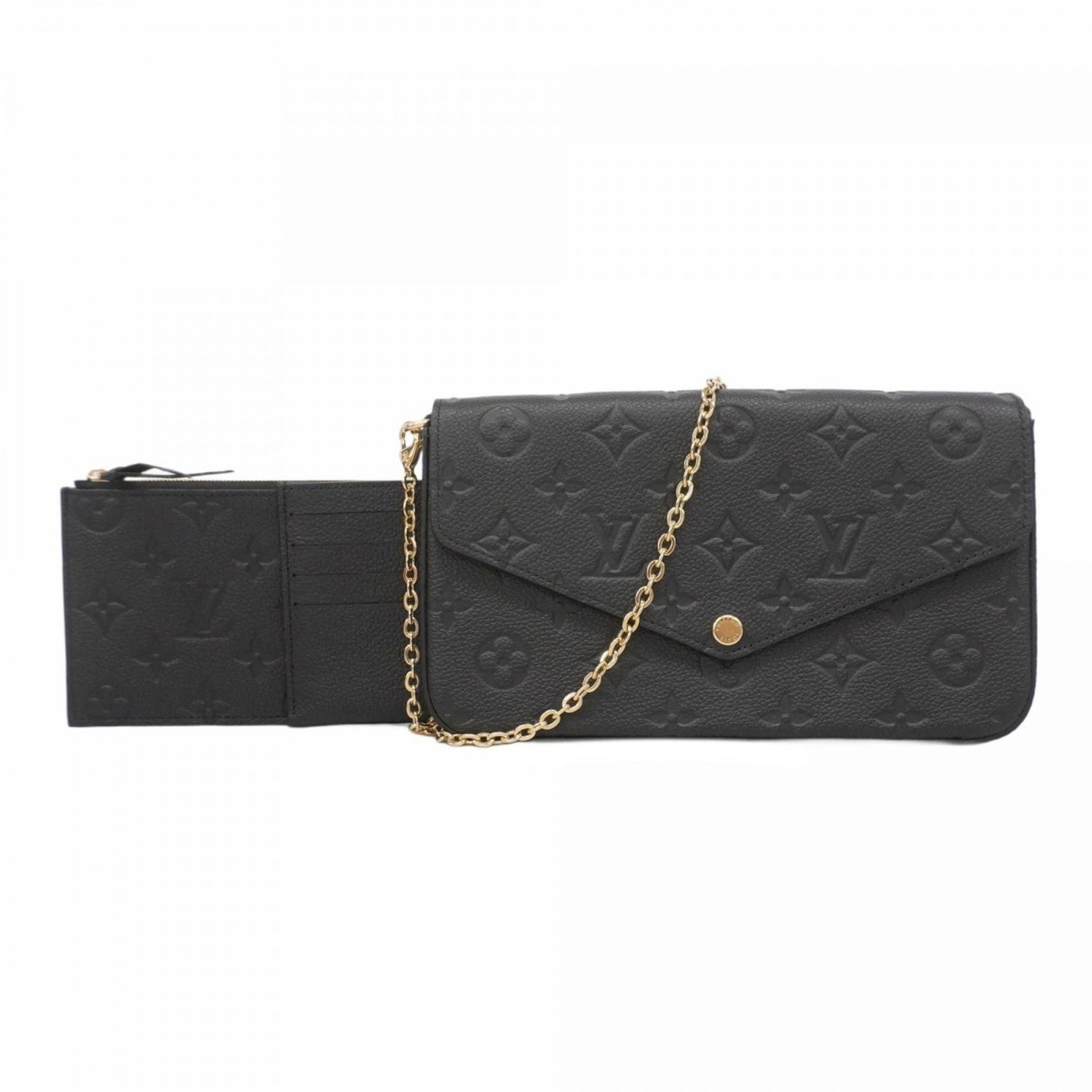 Louis Vuitton Monogram Empreinte Pochette Felicie Shoulder Wallet