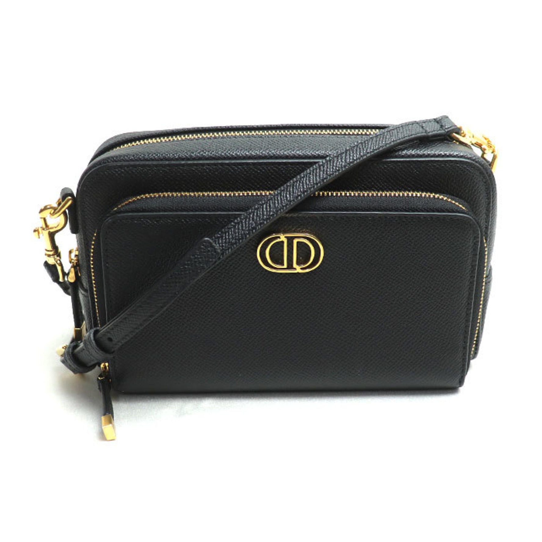 Christian Dior Caro Double Pouch Shoulder Bag
