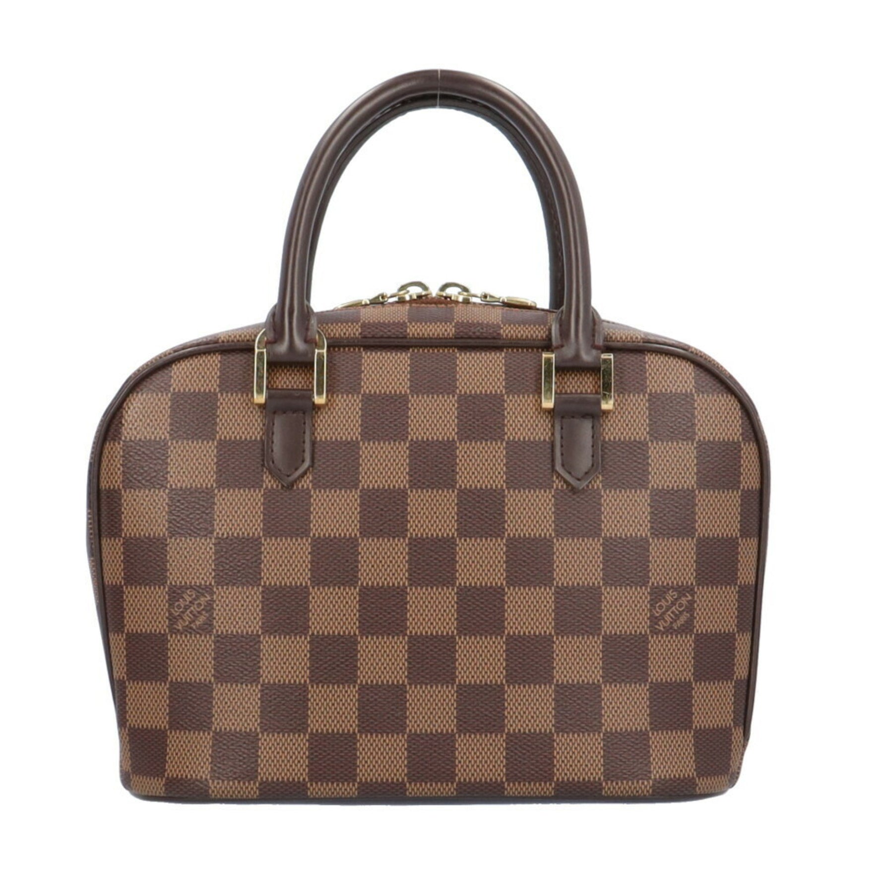 Louis Vuitton Saria Damier Handbag Canvas Brown