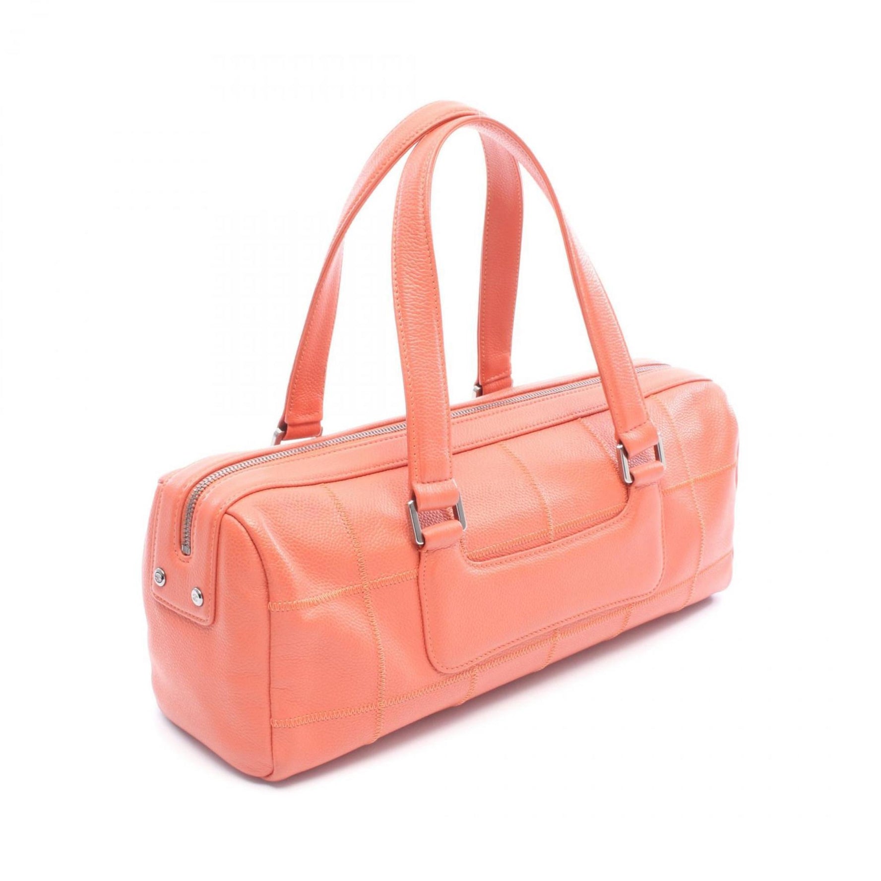 Chanel Chocobar Boston Bag in Grained Calf Leather