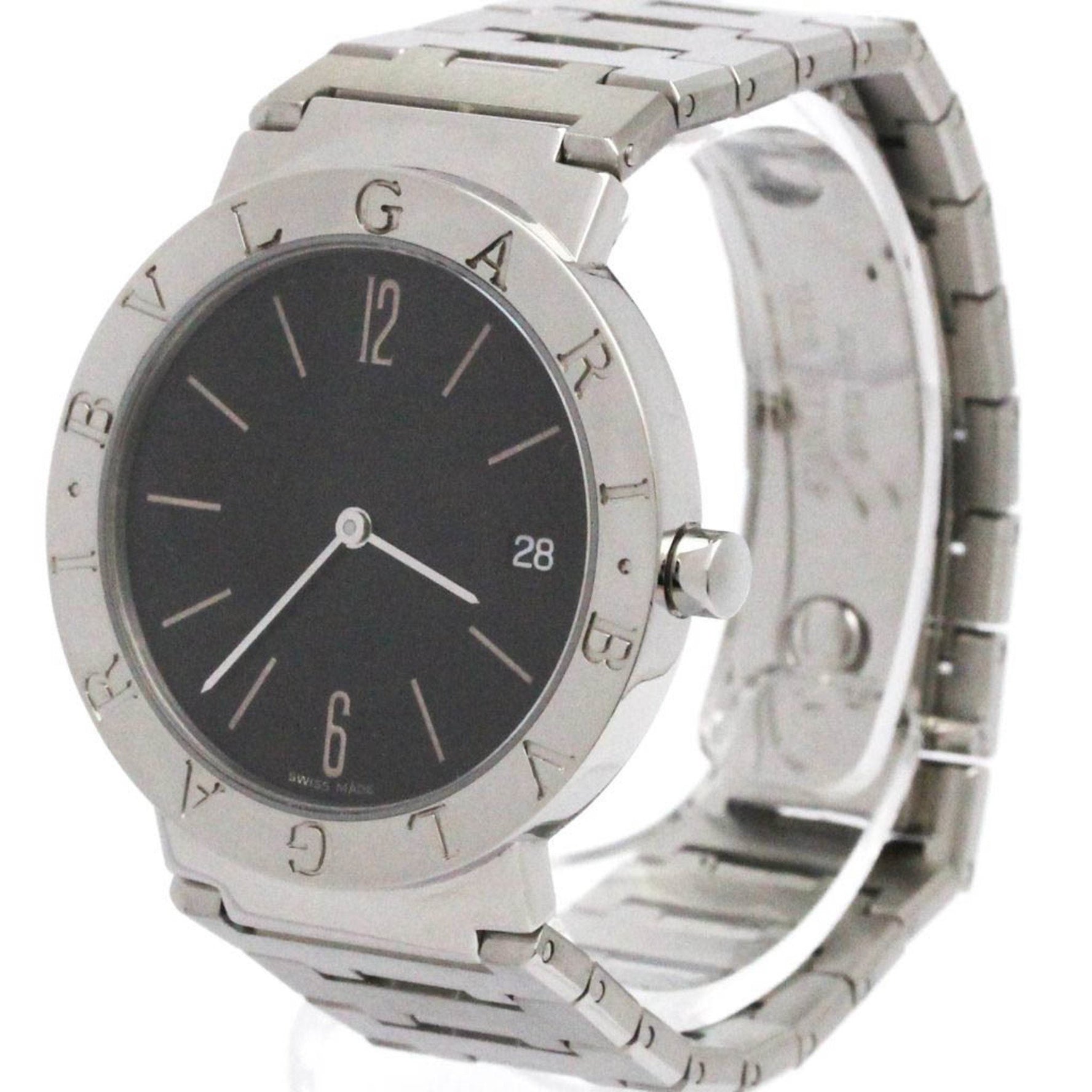 BVLGARI BVLGARI-BVLGARI Steel Quartz Watch Polished