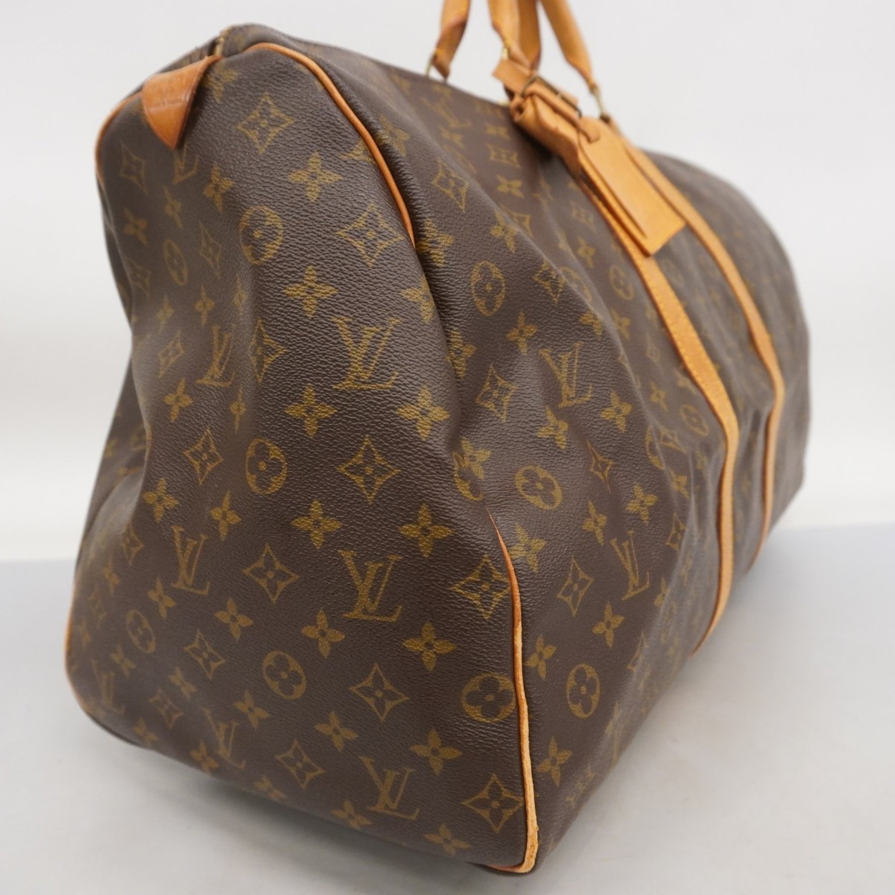 Louis Vuitton Monogram Keepall 60 Boston Bag Men's and