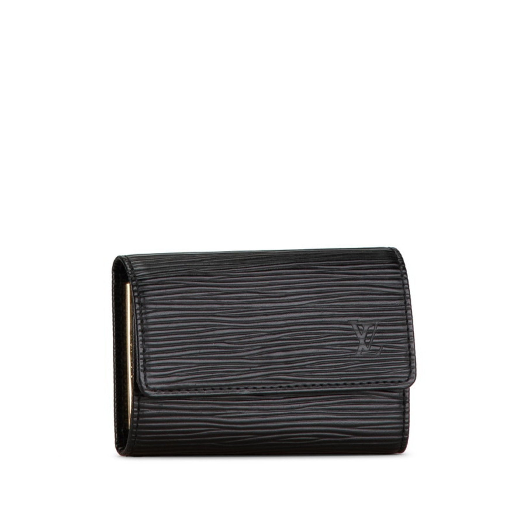 Louis Vuitton Epi Multicle 6 Key Case Noir Black Leather